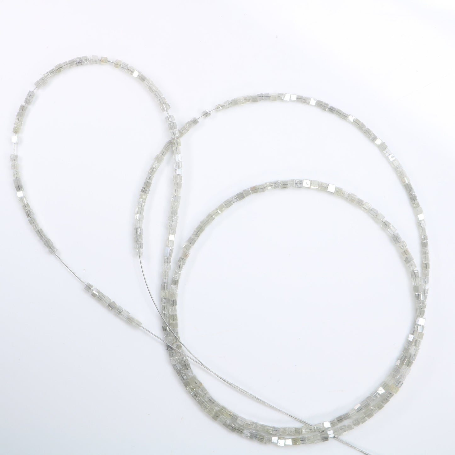 9.32 CT Natural Raw Rough Diamond Beads | Faceted Loose Gems for Artisan Vintage Necklaces | Unique Crystal Jewelry Making & DIY Craft
