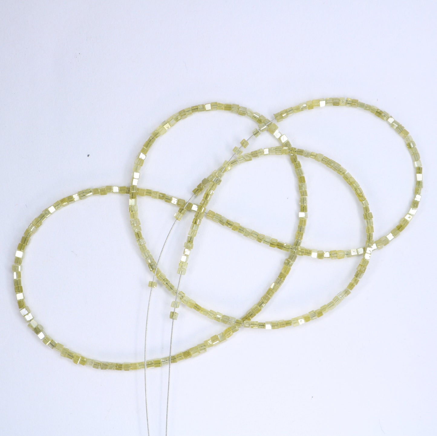 Natural Raw Rough Diamond Beads |Faceted Loose Gems for Unique Vintage Necklaces |Crystal Jewelry Making Retro DIY Craft Supplies for Women