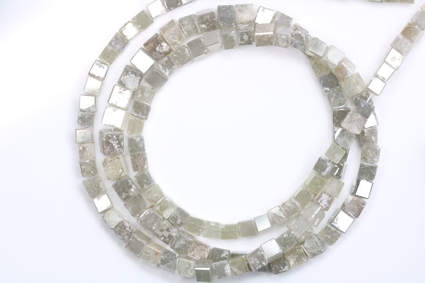 60.24 CT Natural Raw Rough Diamond Beads | Premium Faceted Loose Gems for Artisan Vintage Necklaces | Ideal for Crystal Jewelry & DIY