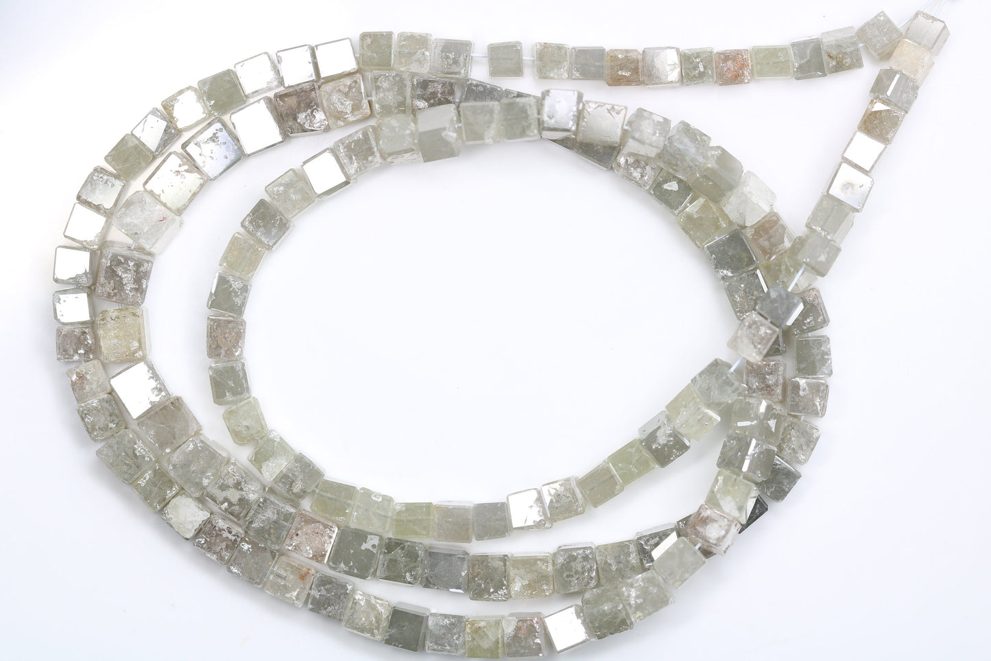60.24 CT Natural Raw Rough Diamond Beads | Premium Faceted Loose Gems for Artisan Vintage Necklaces | Ideal for Crystal Jewelry & DIY