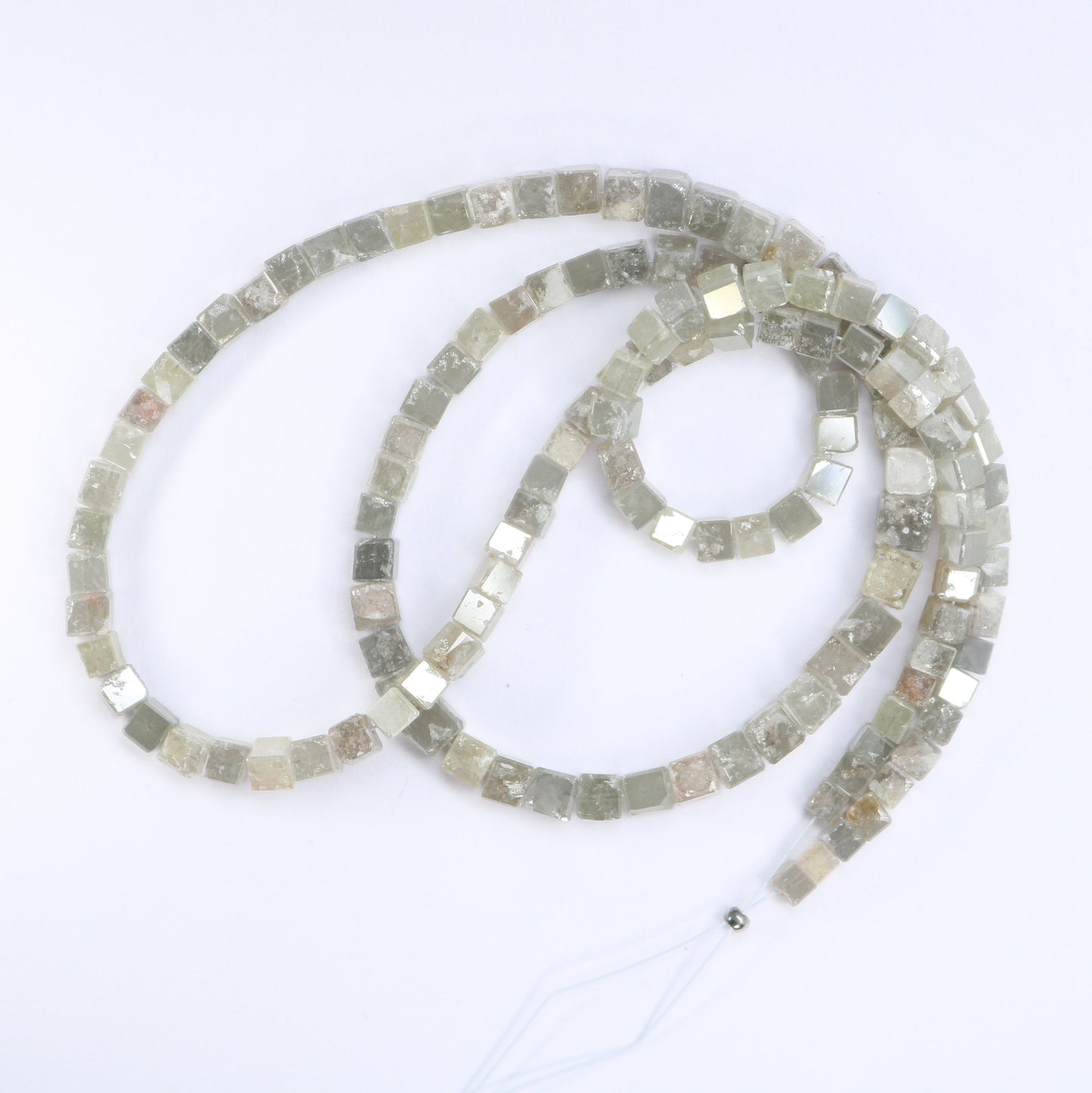 60.24 CT Natural Raw Rough Diamond Beads | Premium Faceted Loose Gems for Artisan Vintage Necklaces | Ideal for Crystal Jewelry & DIY
