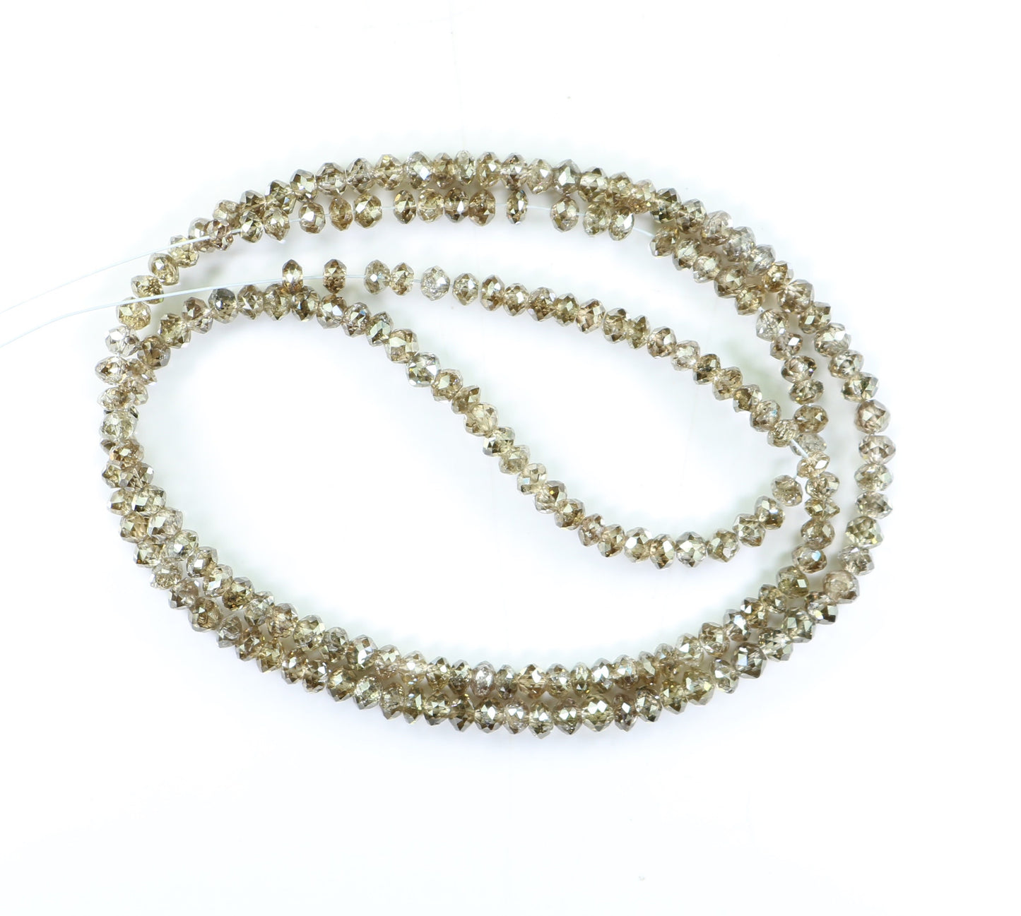 Natural Raw Rough Diamond Beads | Faceted Loose Gems for Unique Vintage Necklaces & Crystal Jewelry | DIY Craft Supplies for Women