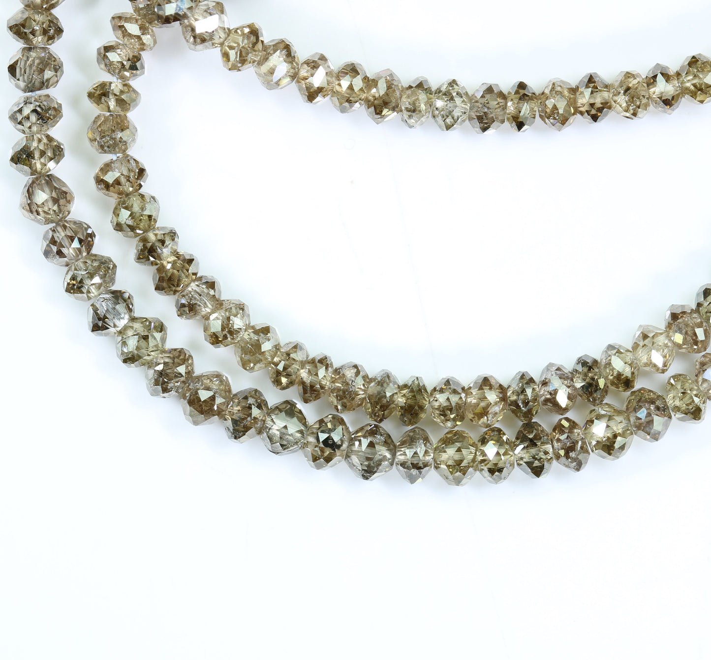 Natural Raw Rough Diamond Beads | Faceted Loose Gems for One-of-a-Kind Vintage Necklaces & Crystal Jewelry | DIY Craft Supplies for Women
