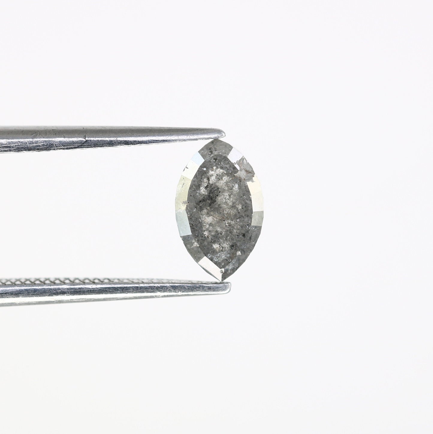 0.98 CT Natural Marquise Shape Salt And Pepper Diamond | Black/Grey Diamonds For Weeding & Earring | For pendant | For Bracelet Diamonds