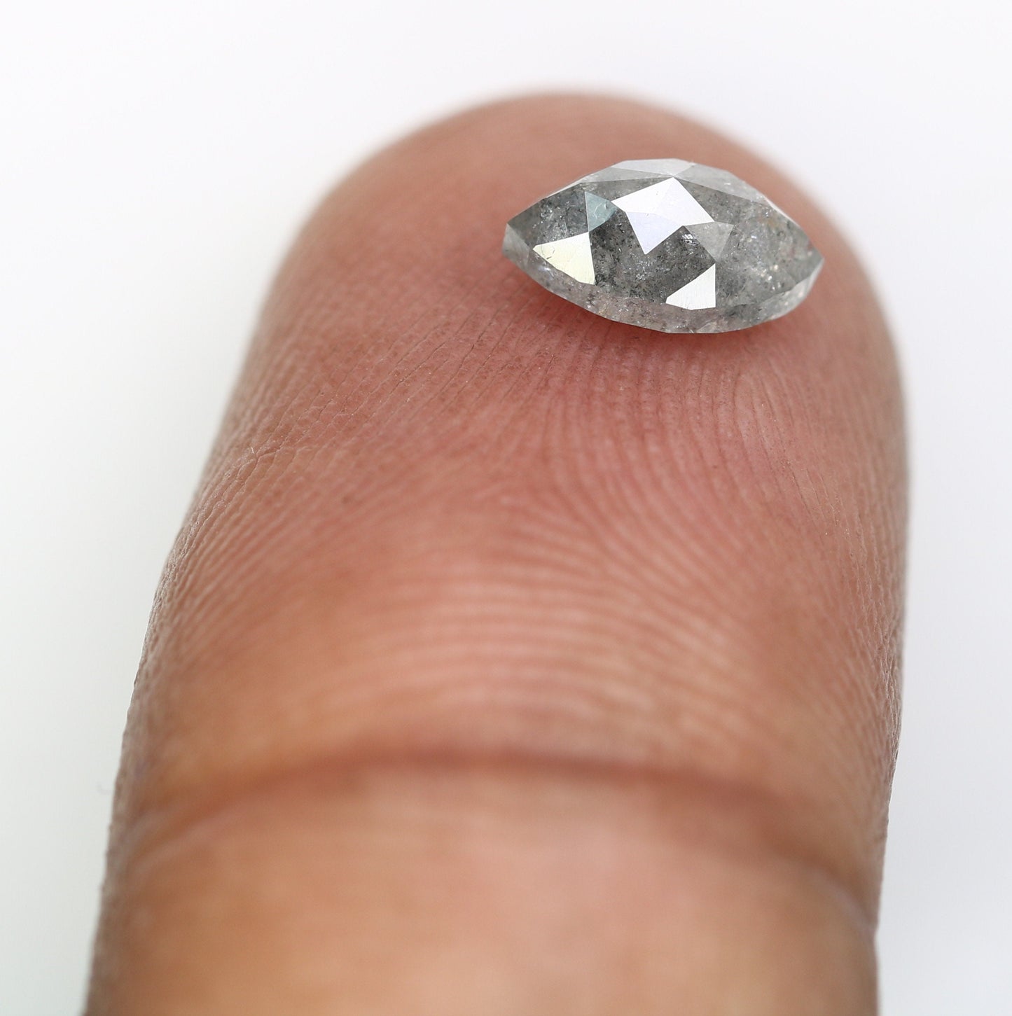 0.98 CT Natural Marquise Shape Salt And Pepper Diamond | Black/Grey Diamonds For Weeding & Earring | For pendant | For Bracelet Diamonds