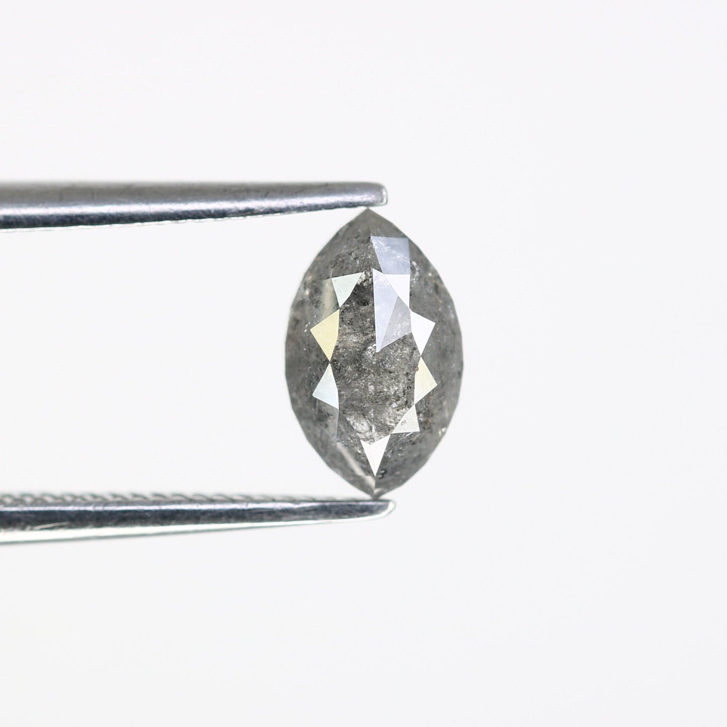 0.98 CT Natural Marquise Shape Salt And Pepper Diamond | Black/Grey Diamonds For Weeding & Earring | For pendant | For Bracelet Diamonds