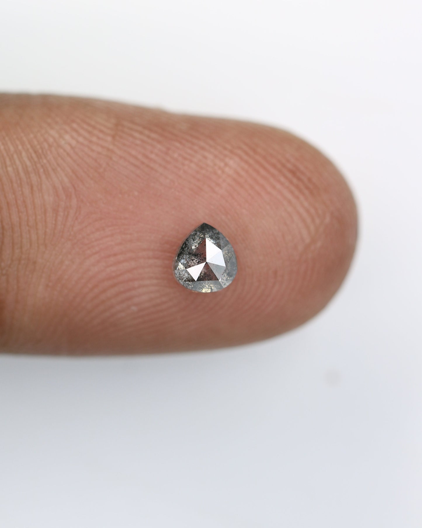 0.57 CT Pear Shape Galaxy Diamond | Unique Engagement Ring | Natural Diamond Jewelry | Gold Ring