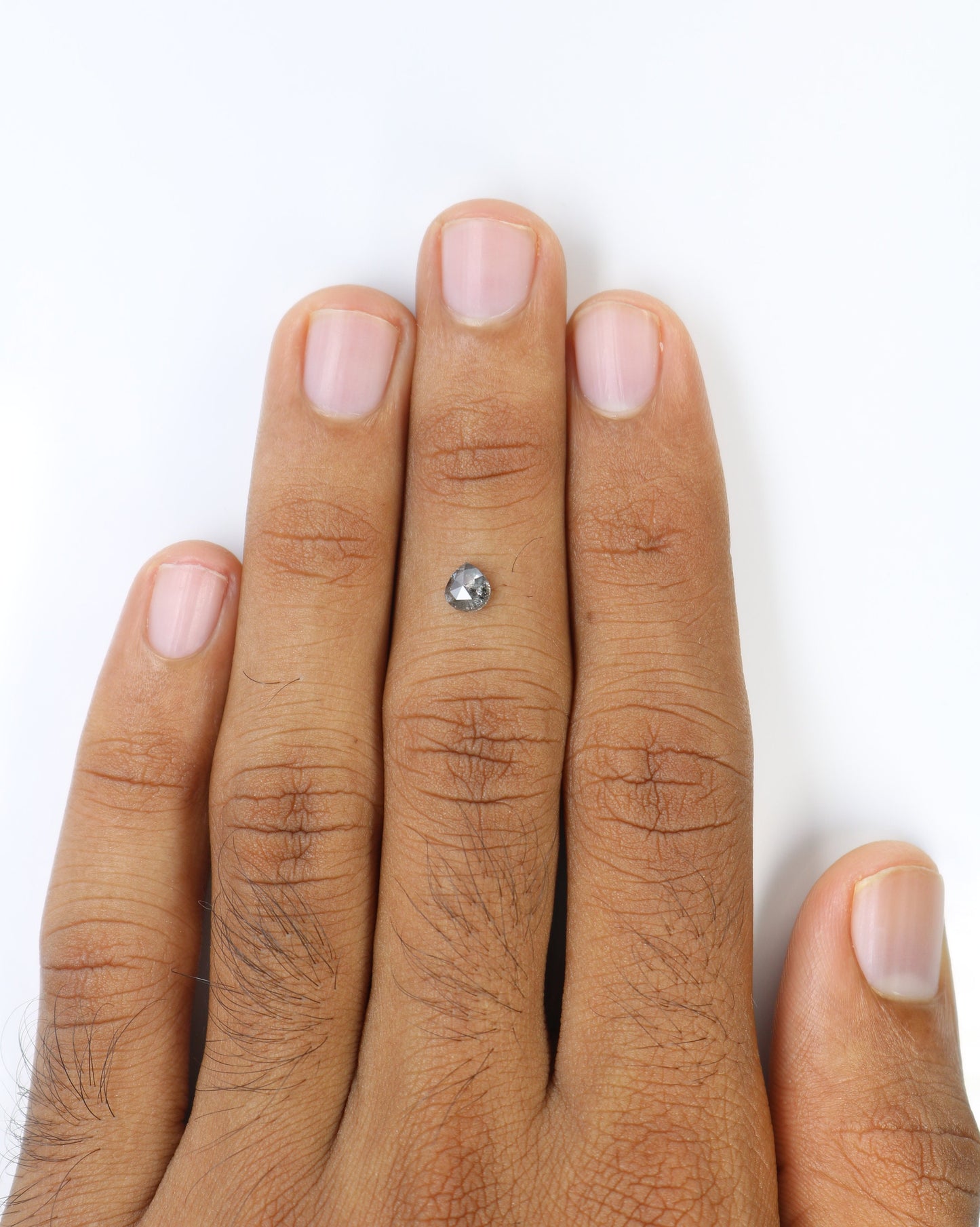 0.57 CT Pear Shape Galaxy Diamond | Unique Engagement Ring | Natural Diamond Jewelry | Gold Ring