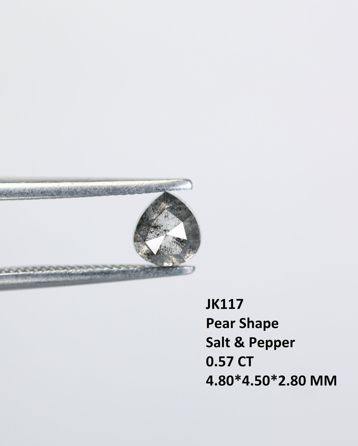 0.57 CT Pear Shape Galaxy Diamond | Unique Engagement Ring | Natural Diamond Jewelry | Gold Ring