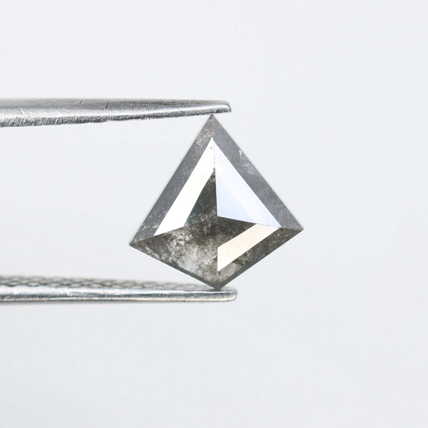 1.34 CT Kite shape Natural Loose Diamond -Kite Shape Salt and Pepper Diamond - For Salt Pepper Diamond Ring - Sale Offer- Unique Gift
