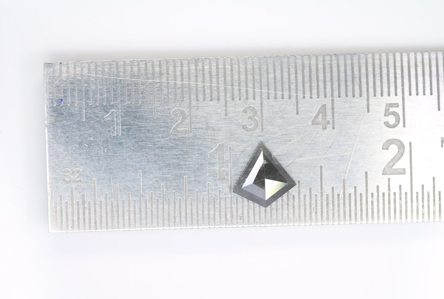 1.34 CT Kite shape Natural Loose Diamond -Kite Shape Salt and Pepper Diamond - For Salt Pepper Diamond Ring - Sale Offer- Unique Gift