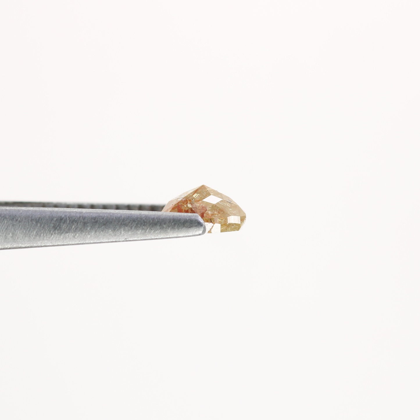 0.86 CT Beautiful Trillion Shape Fancy Natural Peach Diamond For Proposal Ring | Trillion Diamond Ring | Peach Trillion Diamond | Stone Ring