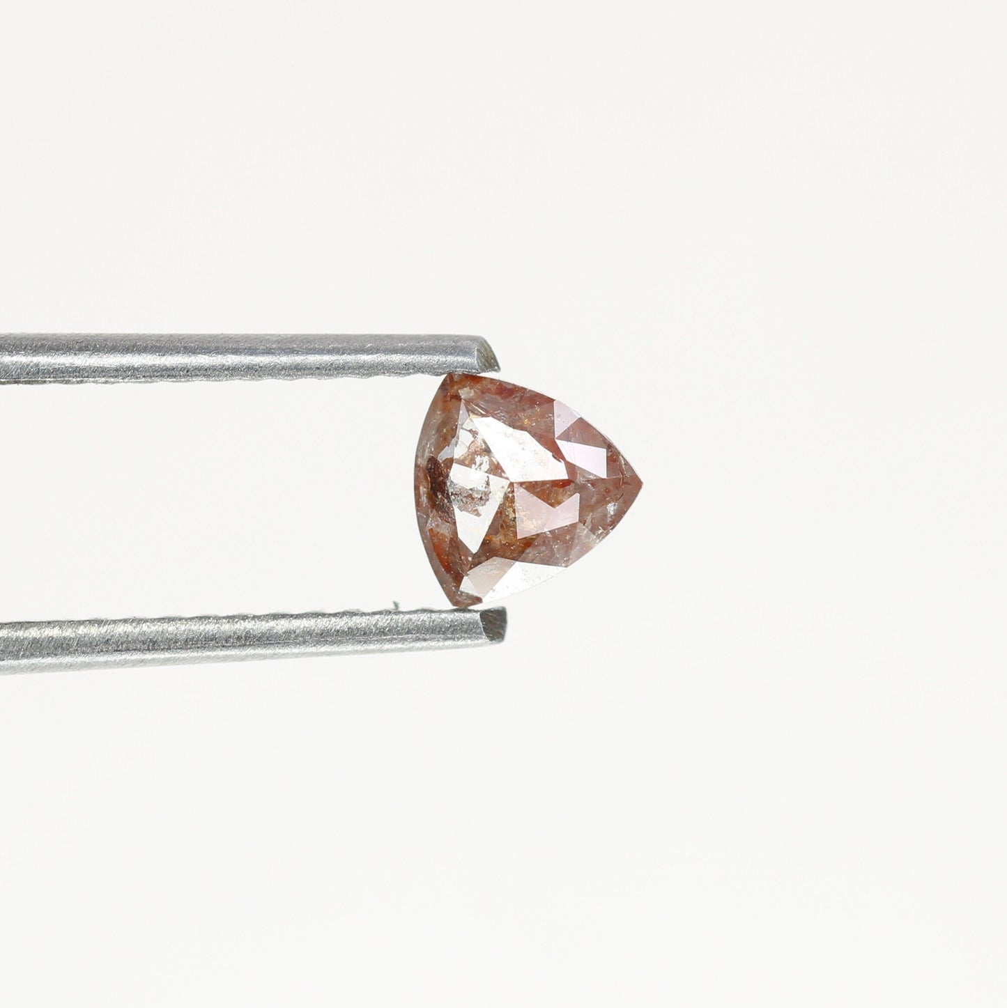 0.42 CT Loose Trillion Shape 5 MM Natural Red Diamond For Jewelry | Red Diamond Ring | Red Trillion Diamond | Trillion Stone Ring Diamonds