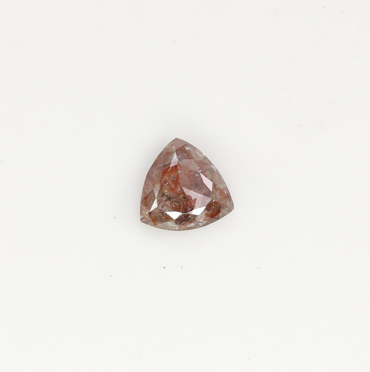 0.42 CT Loose Trillion Shape 5 MM Natural Red Diamond For Jewelry | Red Diamond Ring | Red Trillion Diamond | Trillion Stone Ring Diamonds