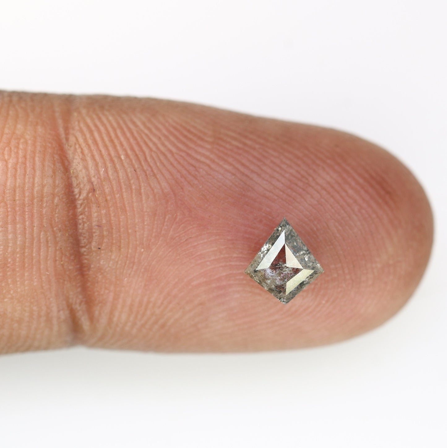 0.55 CT Kite shape Natural Loose Diamond -Kite Shape Salt and Pepper Diamond - For Salt Pepper Diamond Ring - Sale Offer- Unique Gift