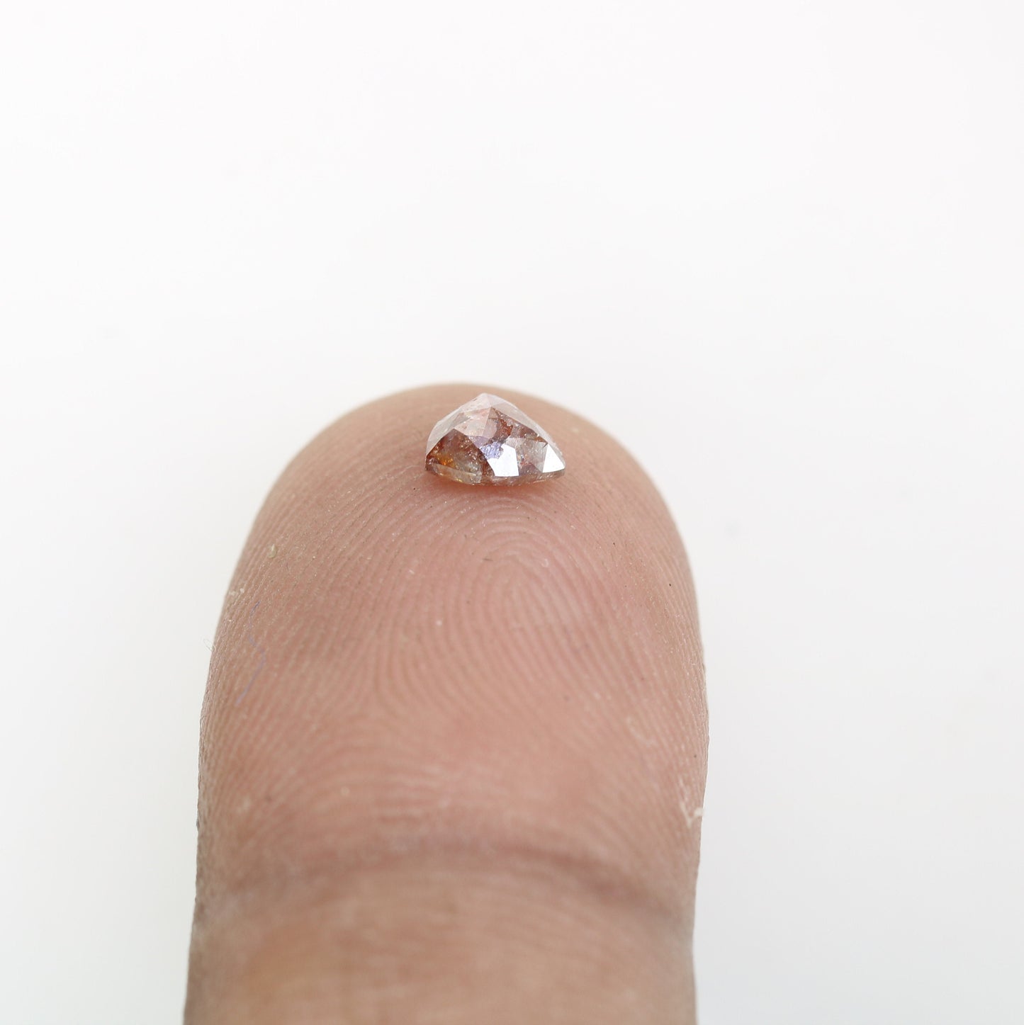 0.42 CT Loose Trillion Shape 5 MM Natural Red Diamond For Jewelry | Red Diamond Ring | Red Trillion Diamond | Trillion Stone Ring Diamonds