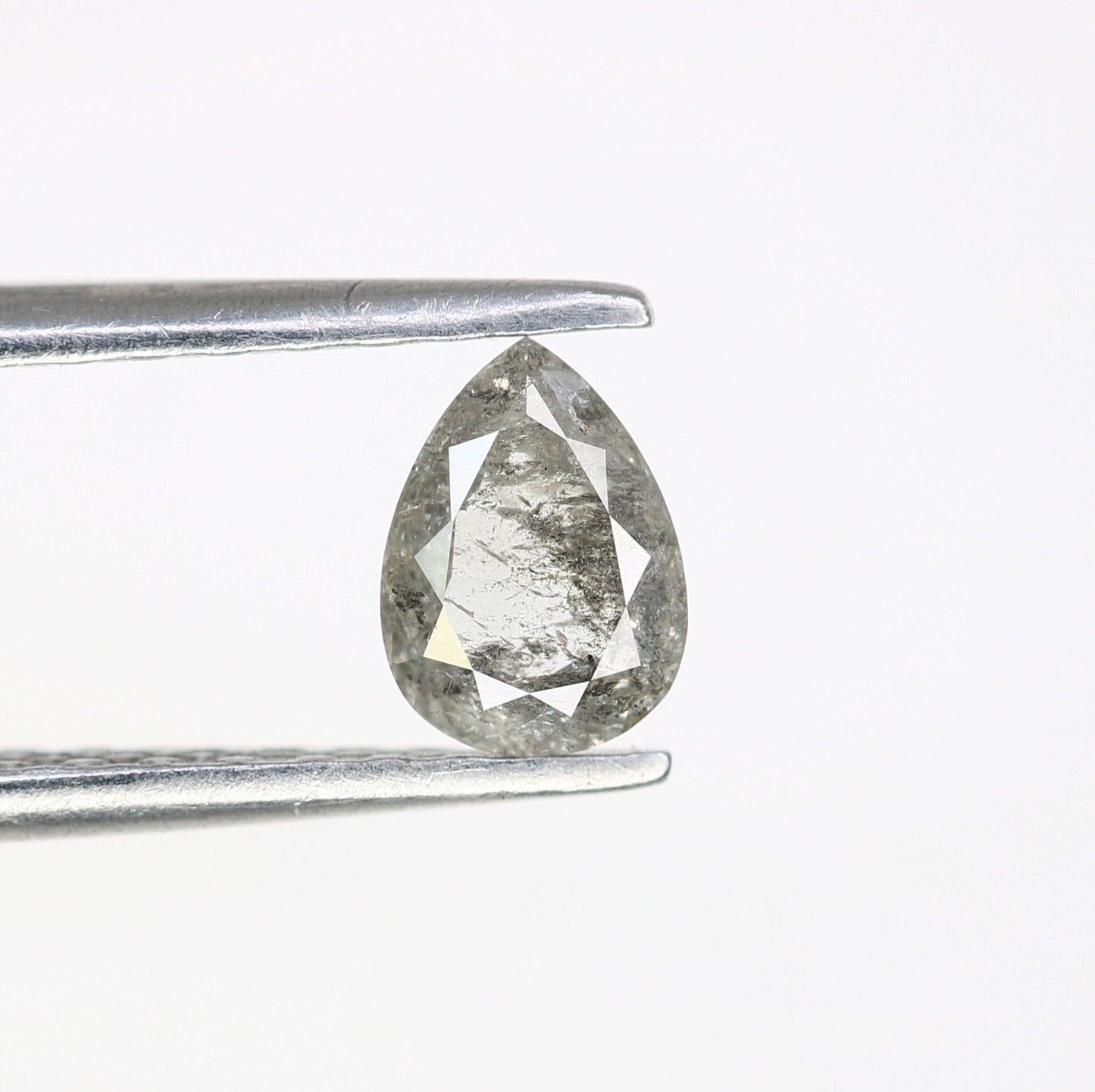 0.50ct Loose Pear Salt and Pepper DiamondFor Gold Ring Diamonds