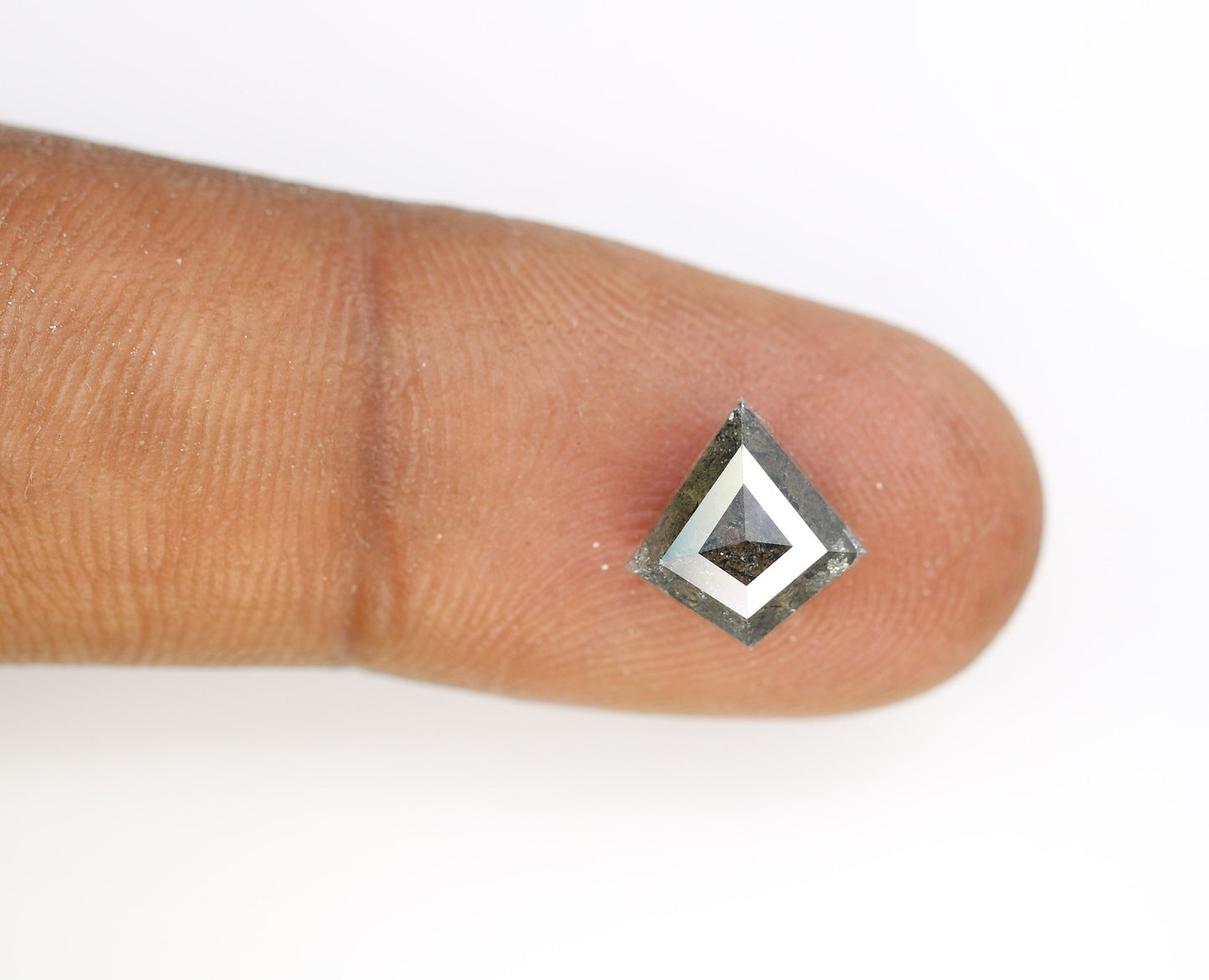 2.39 CT Kite shape Natural Loose Diamond -Kite Shape Salt and Pepper Diamond - For Salt Pepper Diamond Ring - Sale Offer- Unique Gift