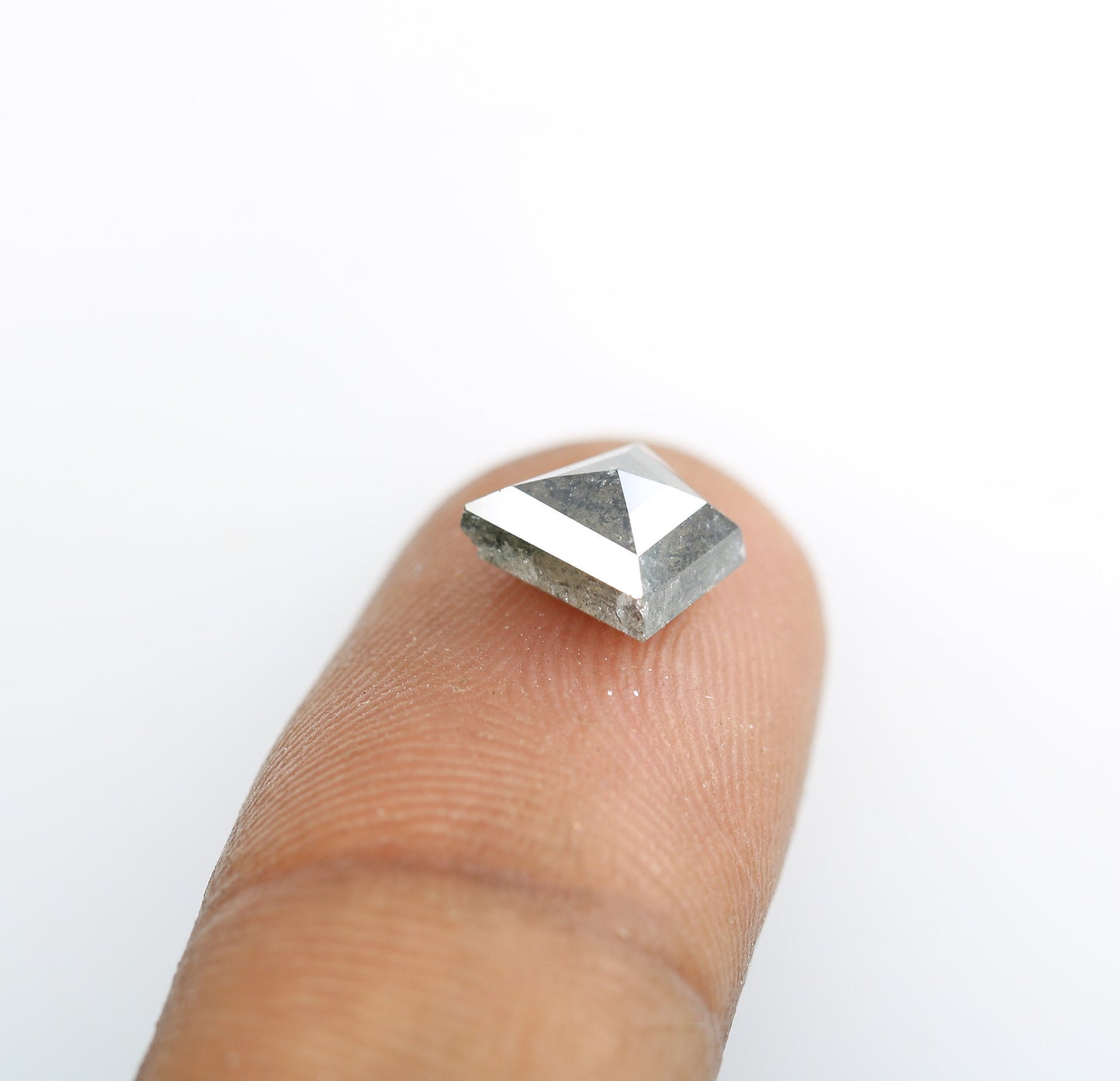 2.39 CT Kite shape Natural Loose Diamond -Kite Shape Salt and Pepper Diamond - For Salt Pepper Diamond Ring - Sale Offer- Unique Gift