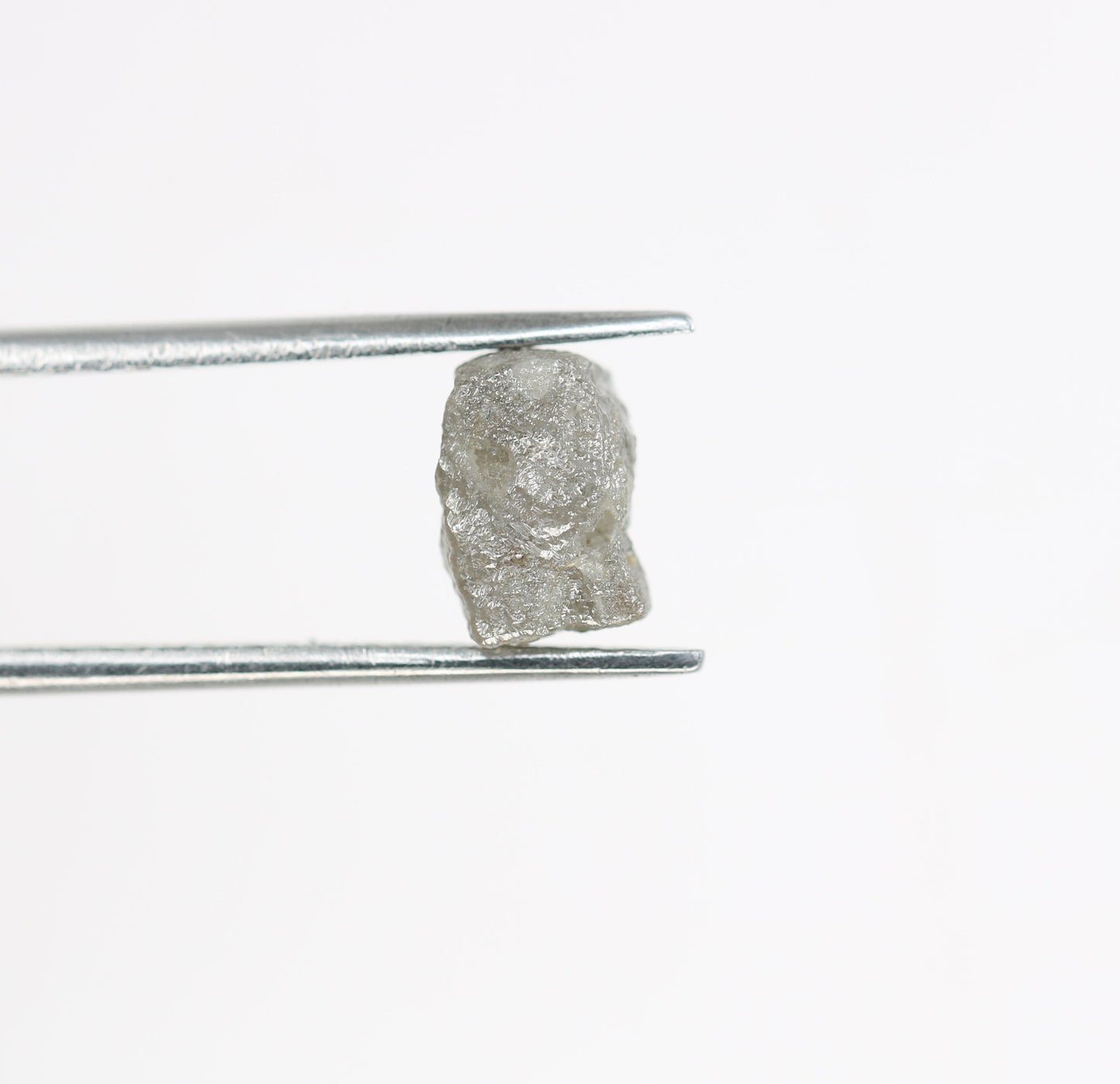 2ct Natural Rough Gray Uncut Diamond | For Uncut Rough Diamond Ring | Raw Diamond For Jewelry | Unique Gift | Antique Raw Diamond Gift