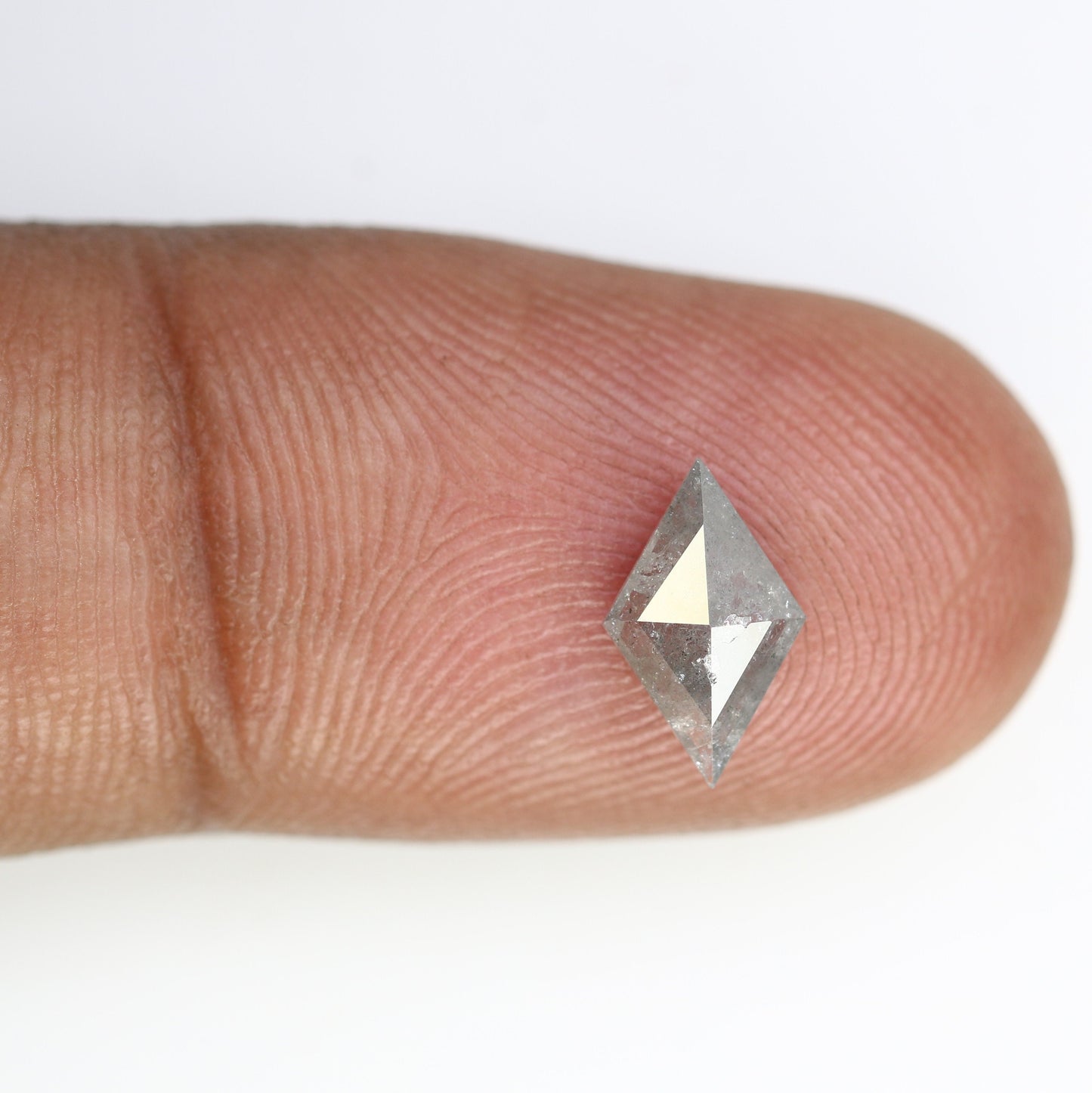 0.69 CT Kite shape Natural Loose Diamond -Kite Shape Salt and Pepper Diamond - For Salt Pepper Diamond Ring - Sale Offer- Unique Gift
