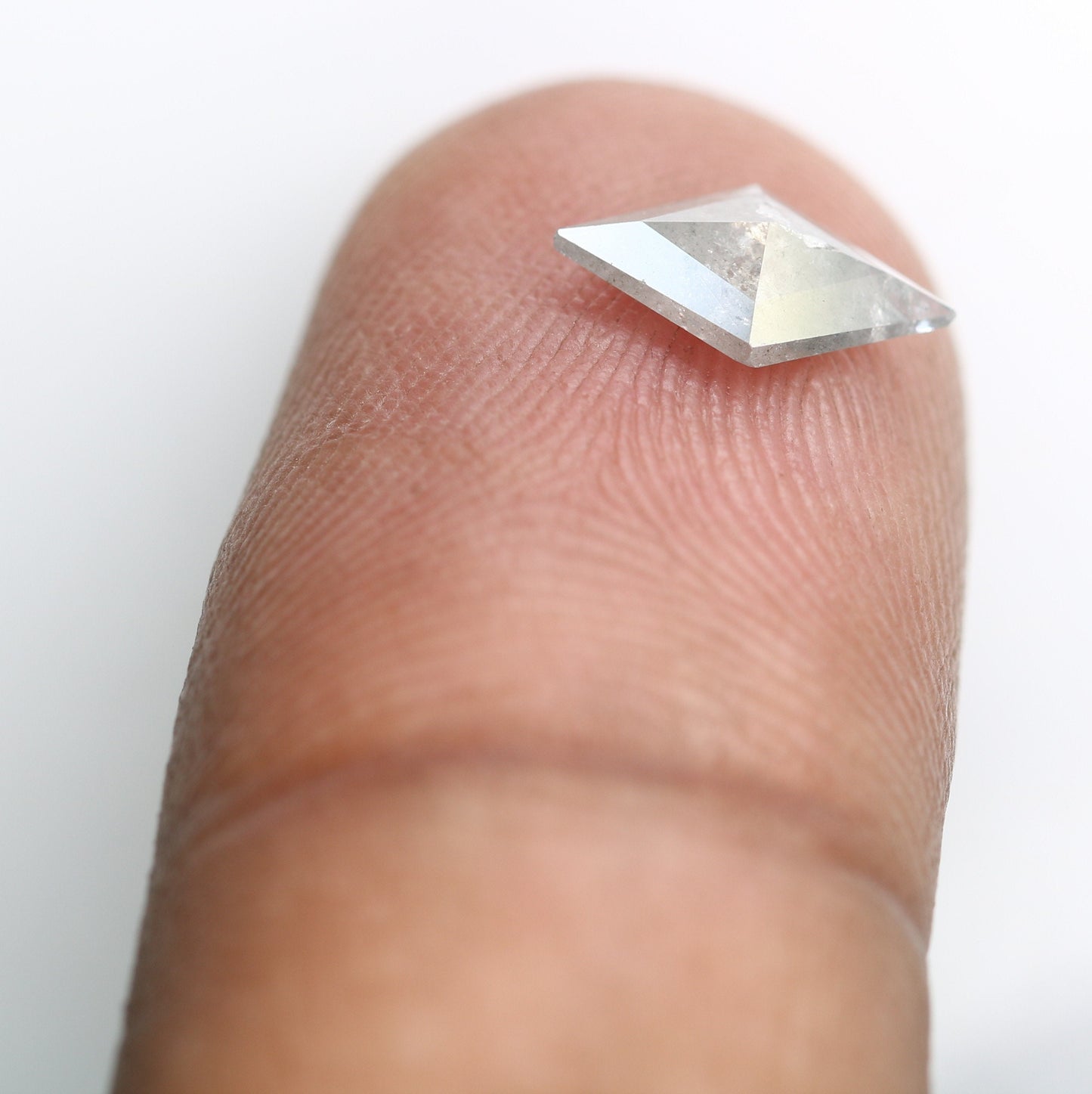 0.69 CT Kite shape Natural Loose Diamond -Kite Shape Salt and Pepper Diamond - For Salt Pepper Diamond Ring - Sale Offer- Unique Gift