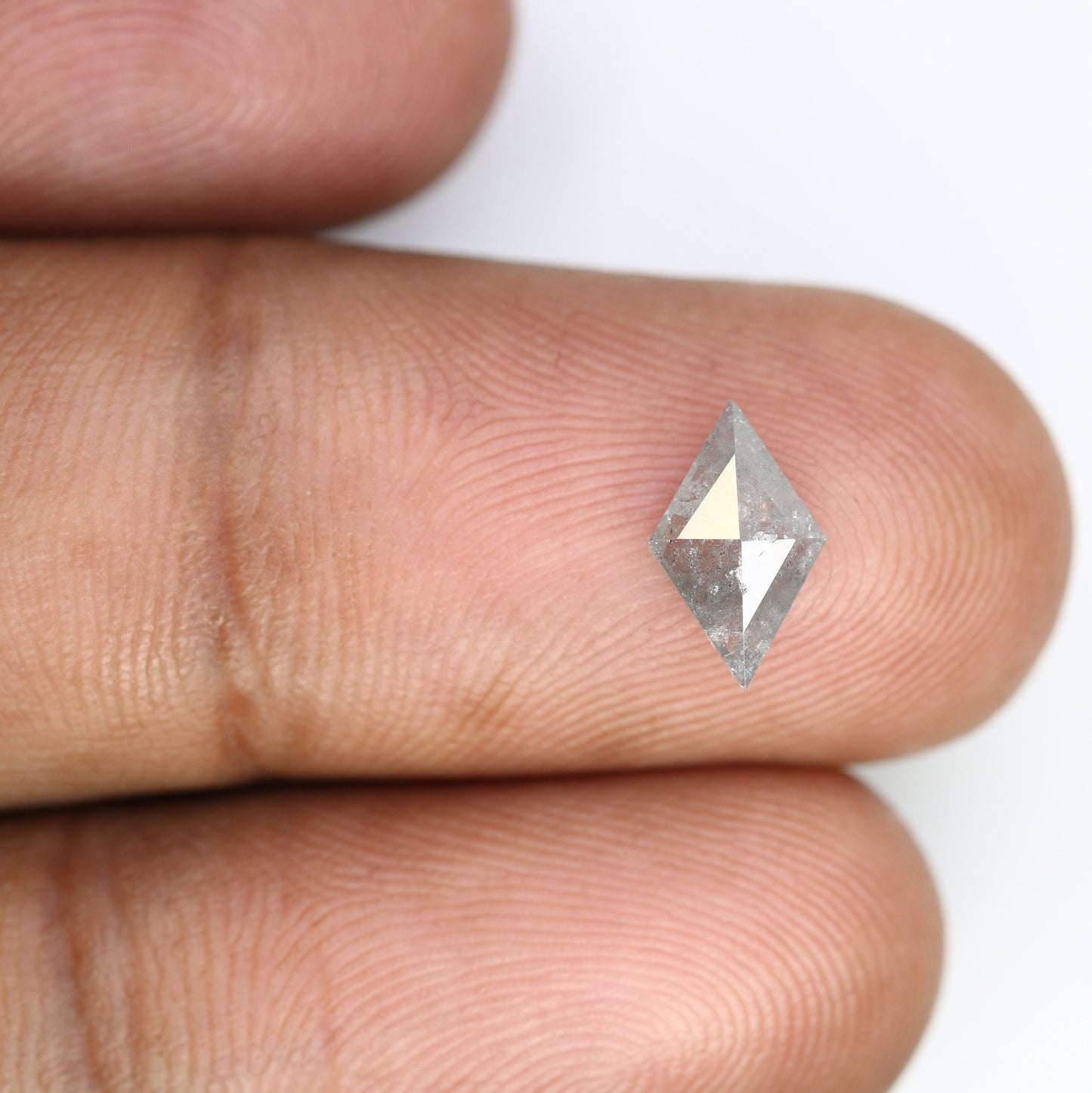 0.69 CT Kite shape Natural Loose Diamond -Kite Shape Salt and Pepper Diamond - For Salt Pepper Diamond Ring - Sale Offer- Unique Gift