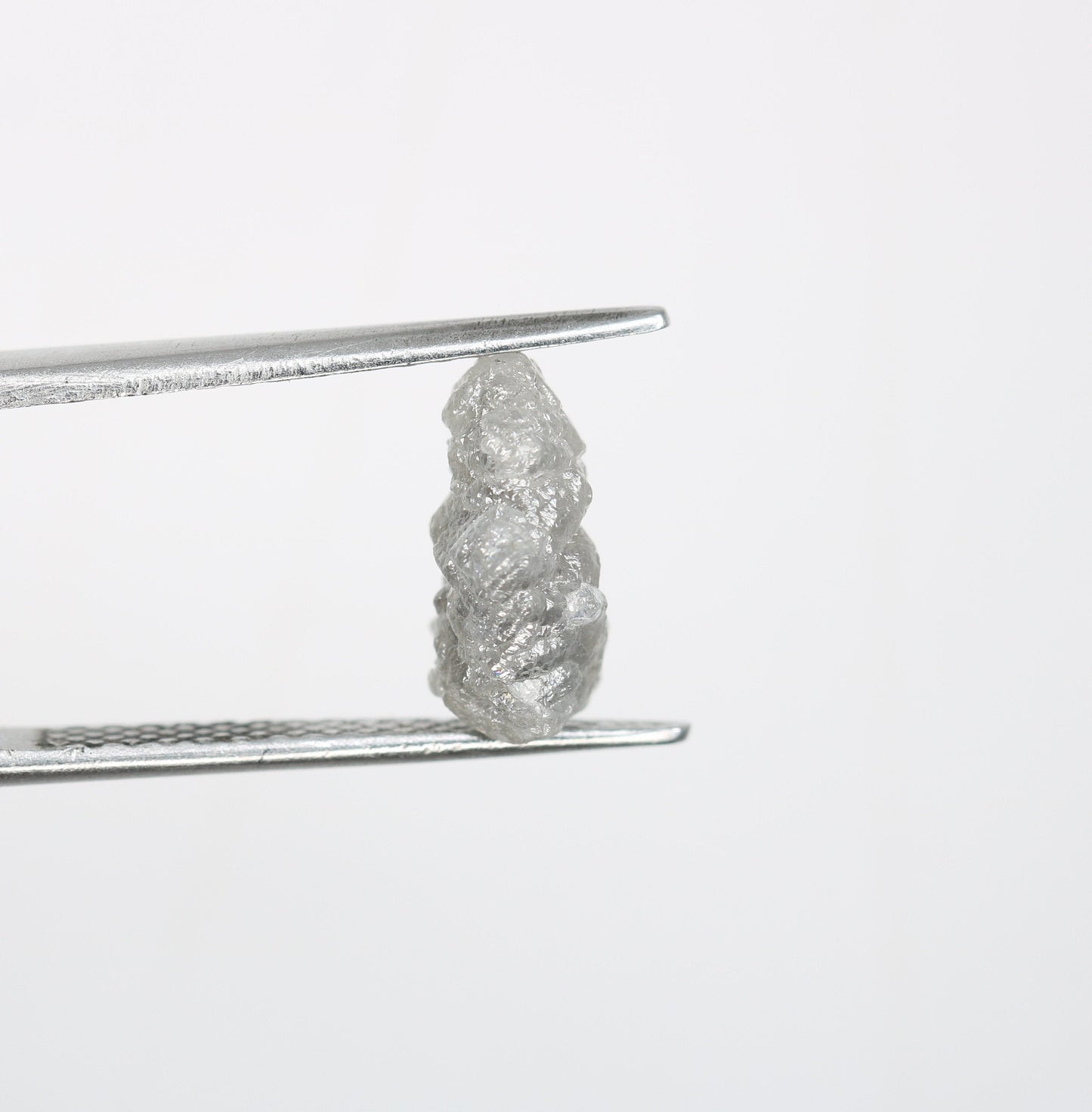 3.8Ct Natural Rough Gray Uncut Diamond | For Uncut Rough Diamond Ring | Raw Diamond For Jewelry | Unique Gift | Antique Raw Diamond Gift