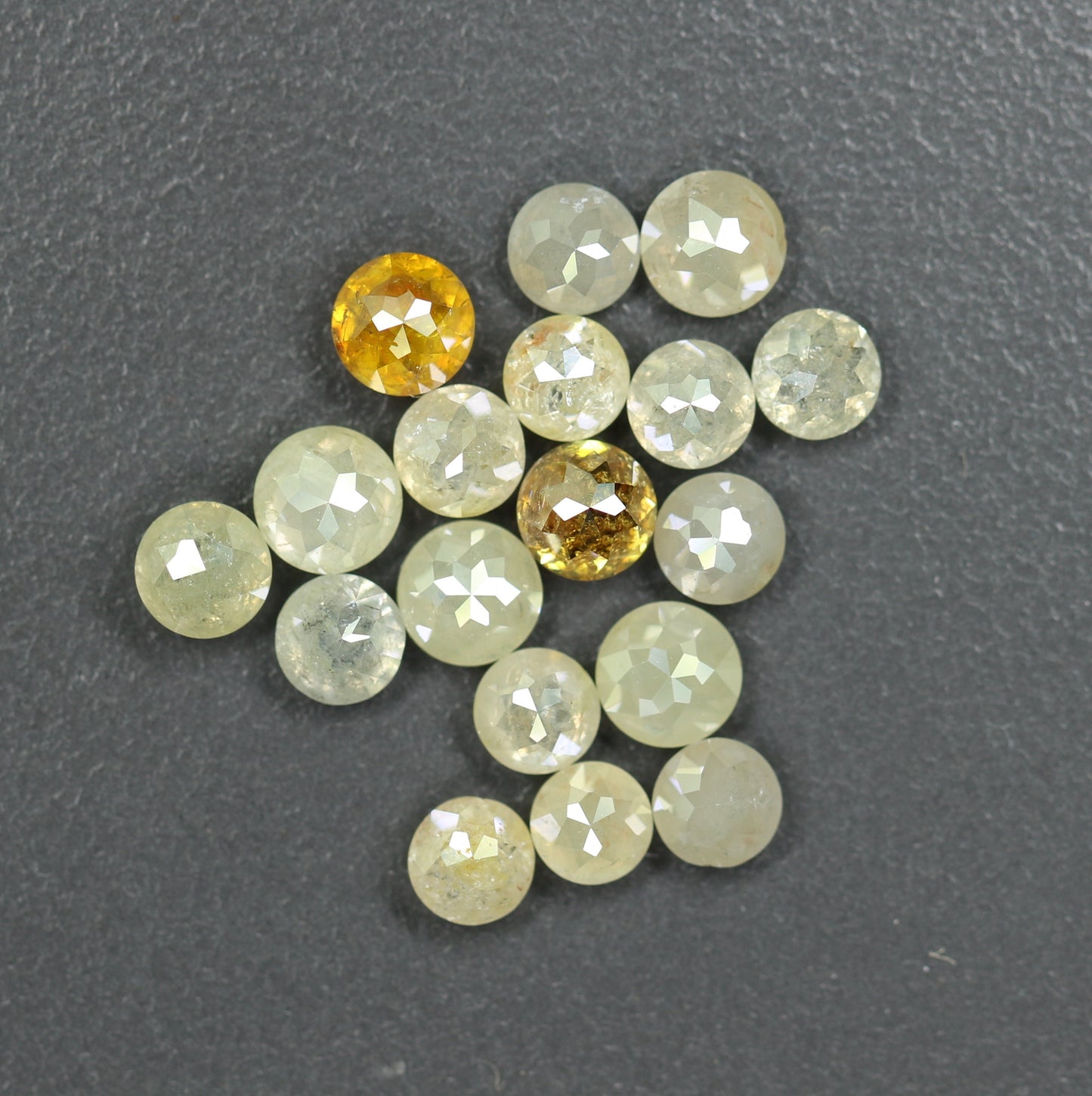 3.0 MM Natural Loose Diamond Round Rose Cut For Engagement Ring l Gift For Wife l Gift For Mother l Gift For BirthdayFor Gold Ring Diamonds