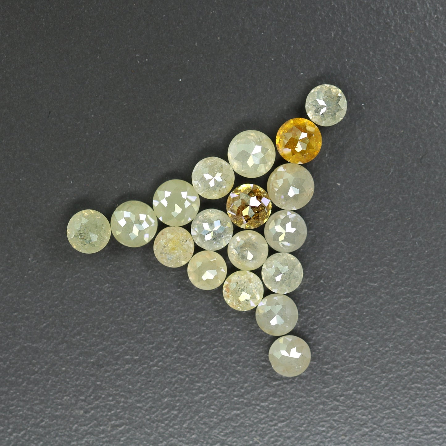 3.0 MM Natural Loose Diamond Round Rose Cut For Engagement Ring l Gift For Wife l Gift For Mother l Gift For BirthdayFor Gold Ring Diamonds