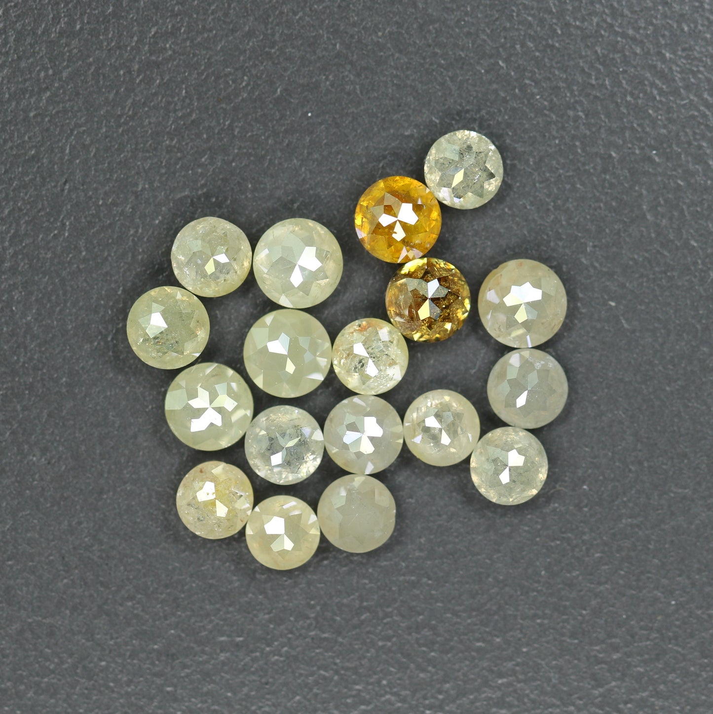 3.0 MM Natural Loose Diamond Round Rose Cut For Engagement Ring l Gift For Wife l Gift For Mother l Gift For BirthdayFor Gold Ring Diamonds