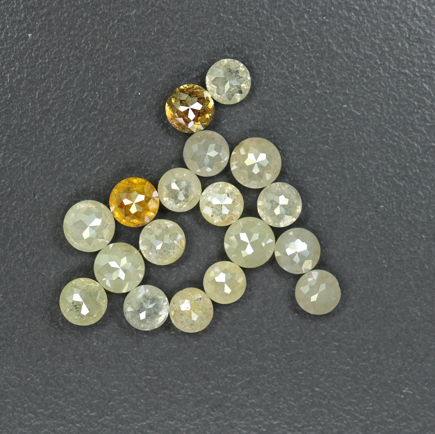 3.0 MM Natural Loose Diamond Round Rose Cut For Engagement Ring l Gift For Wife l Gift For Mother l Gift For BirthdayFor Gold Ring Diamonds