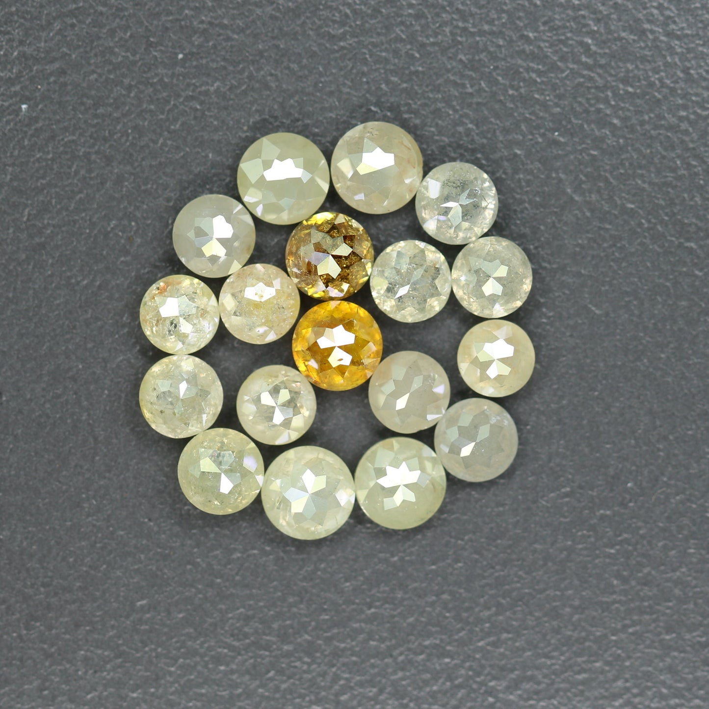 3.0 MM Natural Loose Diamond Round Rose Cut For Engagement Ring l Gift For Wife l Gift For Mother l Gift For BirthdayFor Gold Ring Diamonds