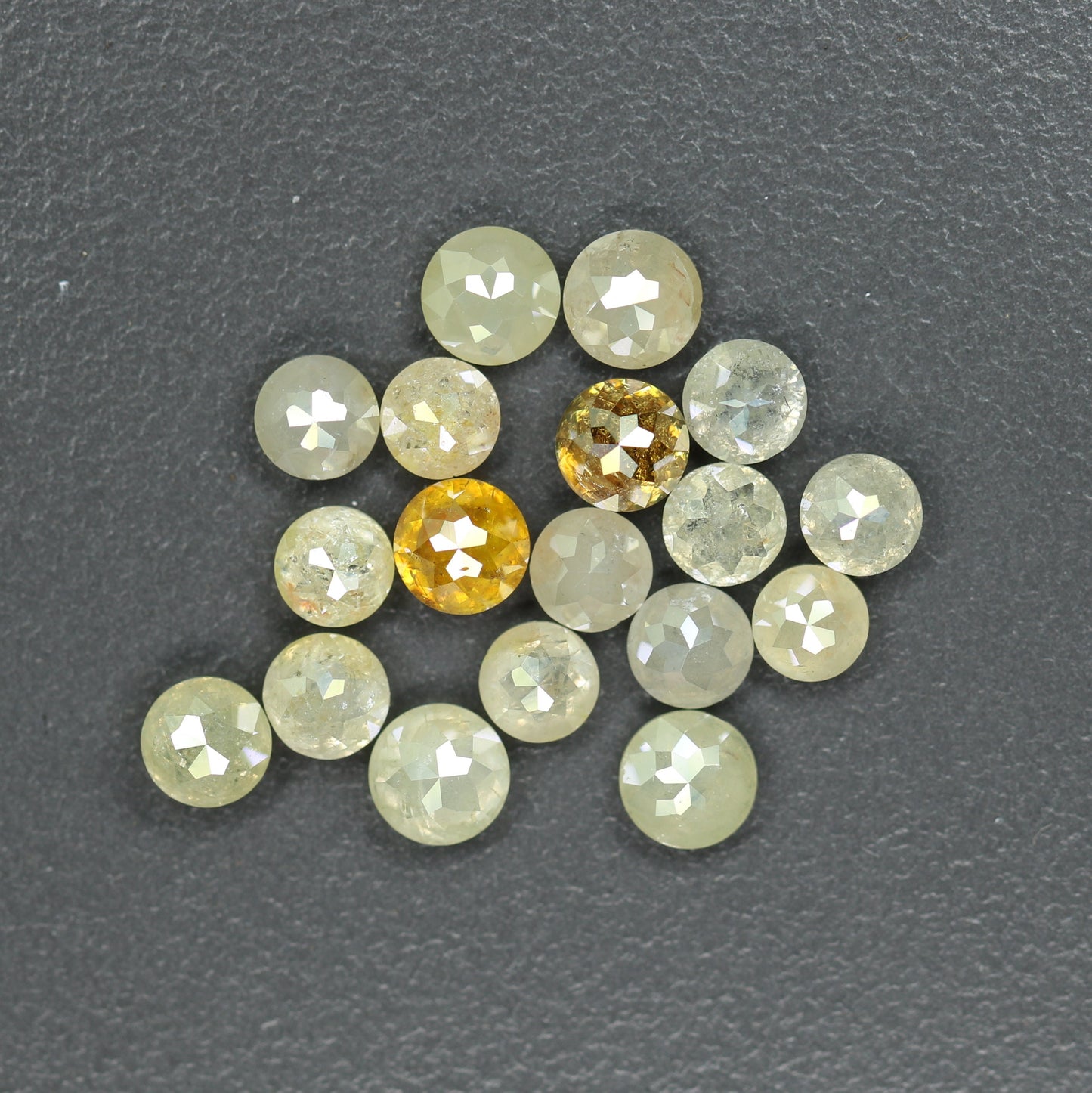 3.0 MM Natural Loose Diamond Round Rose Cut For Engagement Ring l Gift For Wife l Gift For Mother l Gift For BirthdayFor Gold Ring Diamonds