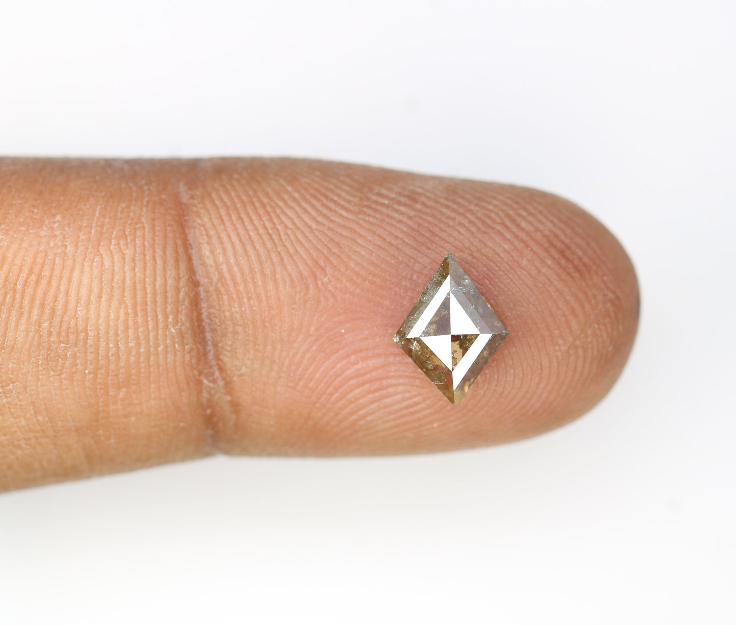 0.80 CT Kite shape Natural Loose Diamond -Kite Shape Salt and Pepper Diamond - For Salt Pepper Diamond Ring - Sale Offer- Unique Gift