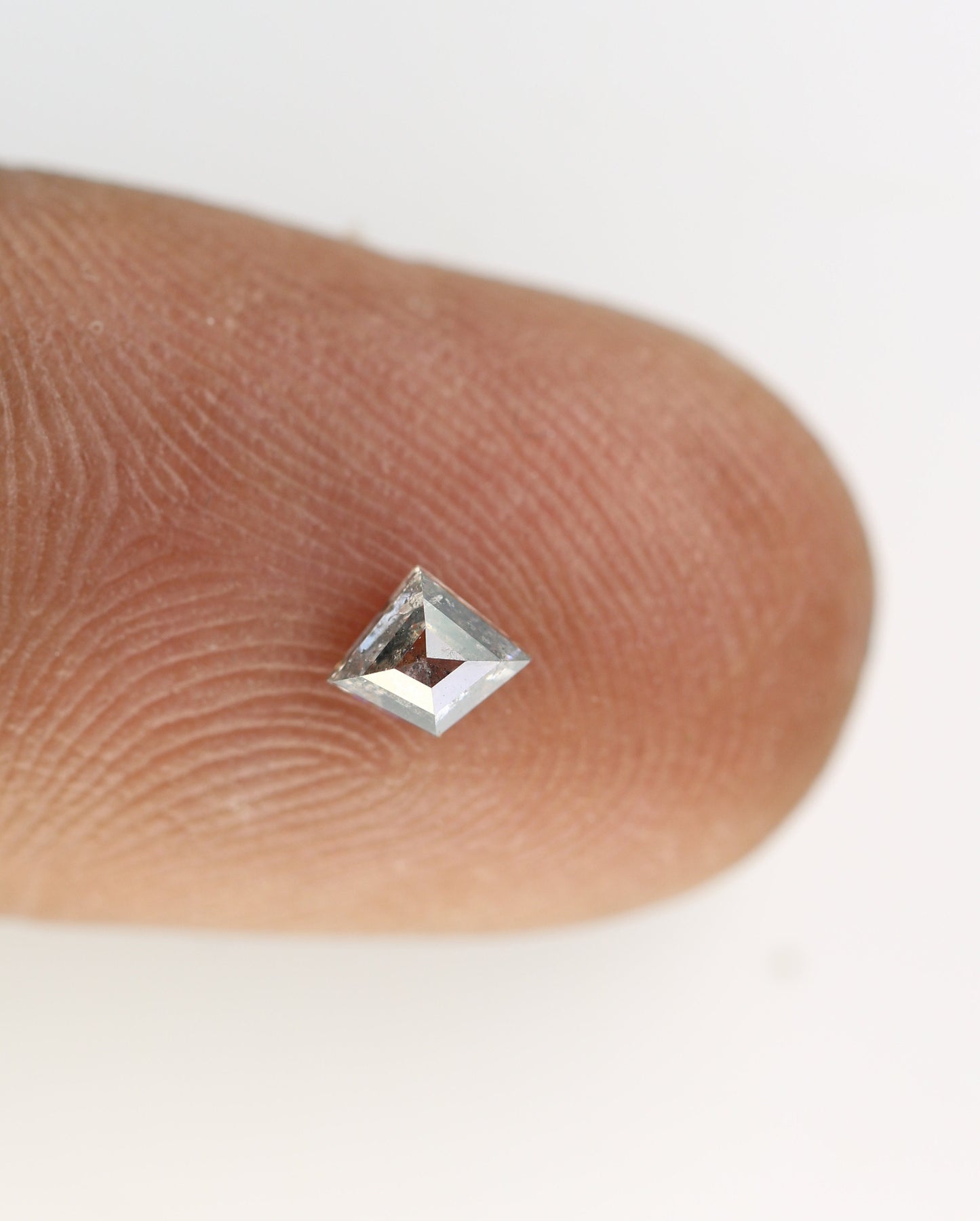 0.31 CT Kite shape Natural Loose Diamond -Kite Shape Salt and Pepper Diamond - For Salt Pepper Diamond Ring - Sale Offer- Unique Gift