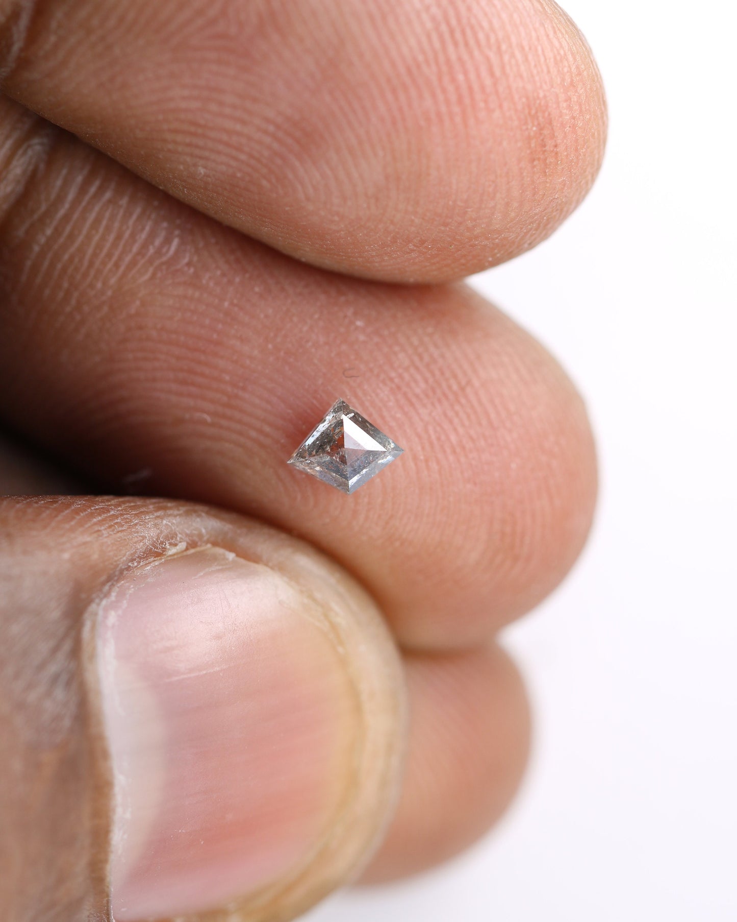 0.31 CT Kite shape Natural Loose Diamond -Kite Shape Salt and Pepper Diamond - For Salt Pepper Diamond Ring - Sale Offer- Unique Gift