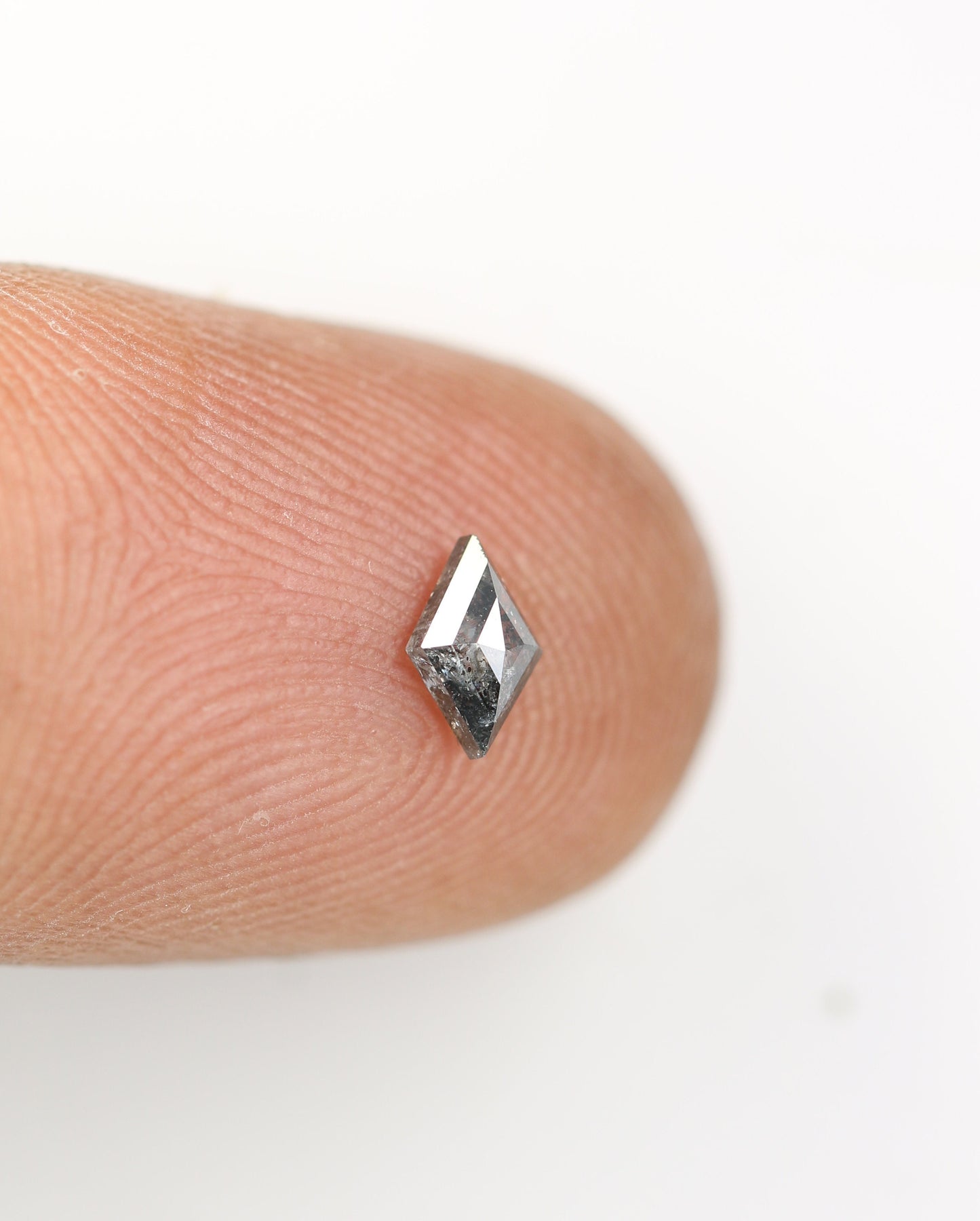0.27 CT Kite shape Natural Loose Diamond -Kite Shape Salt and Pepper Diamond - For Salt Pepper Diamond Ring - Sale Offer- Unique Gift