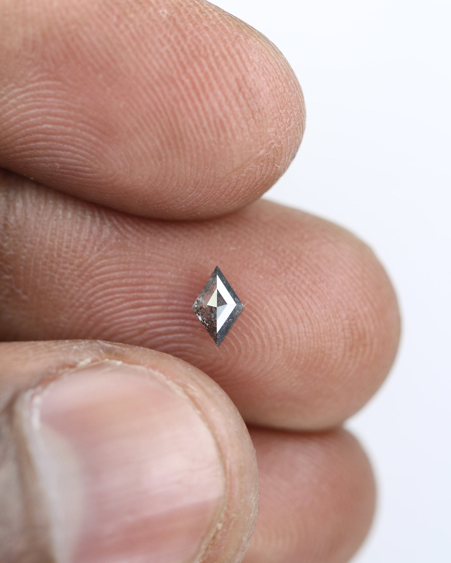 0.27 CT Kite shape Natural Loose Diamond -Kite Shape Salt and Pepper Diamond - For Salt Pepper Diamond Ring - Sale Offer- Unique Gift