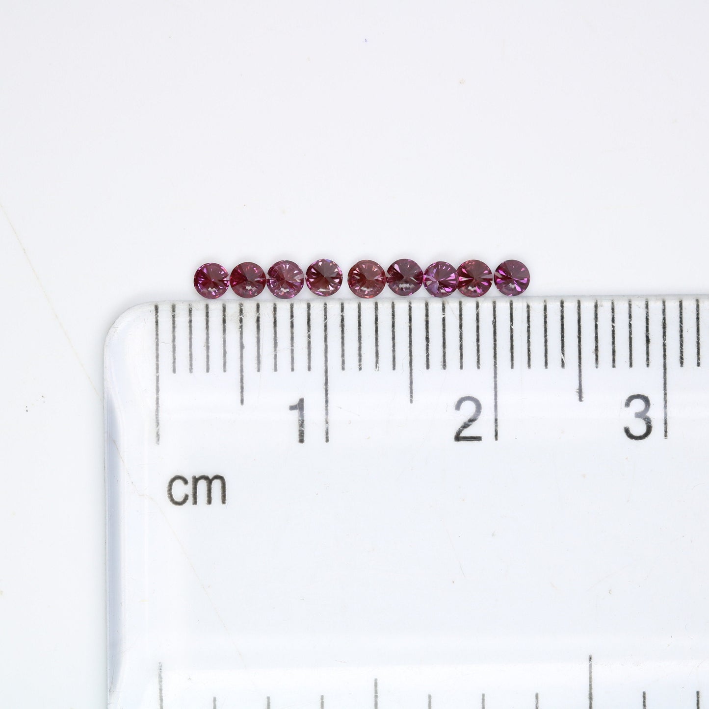 0.39 Carat Dark Pink Round Brilliant Cut Treated Diamond for Engagement Bands | Ideal for Wedding Necklaces, Bracelets, and Matching Bands