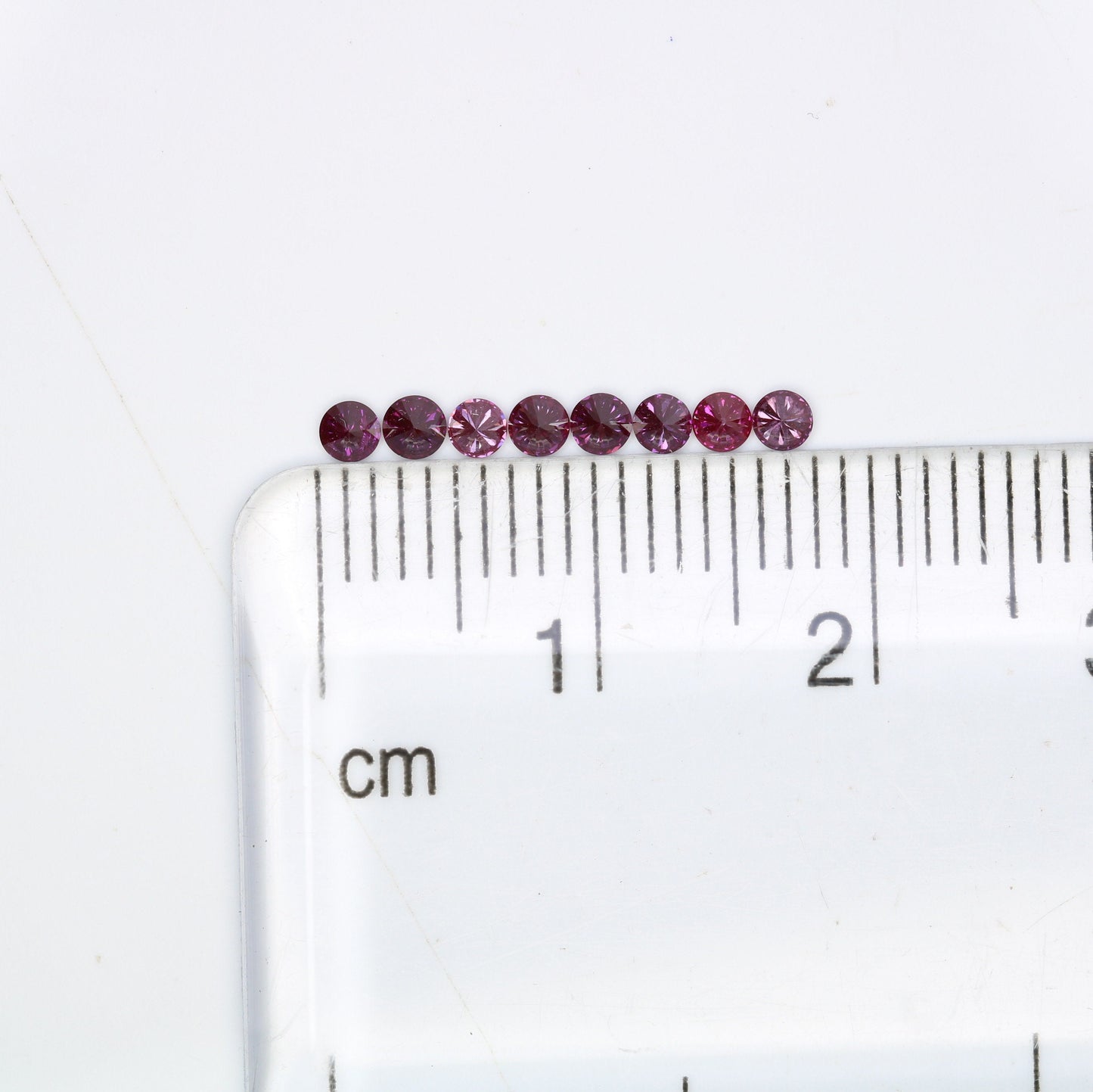 0.35 Carat Treated Dark Pink Round Brilliant Cut Diamond for Engagement Rings | Perfect for Custom Gold Jewelry Designs