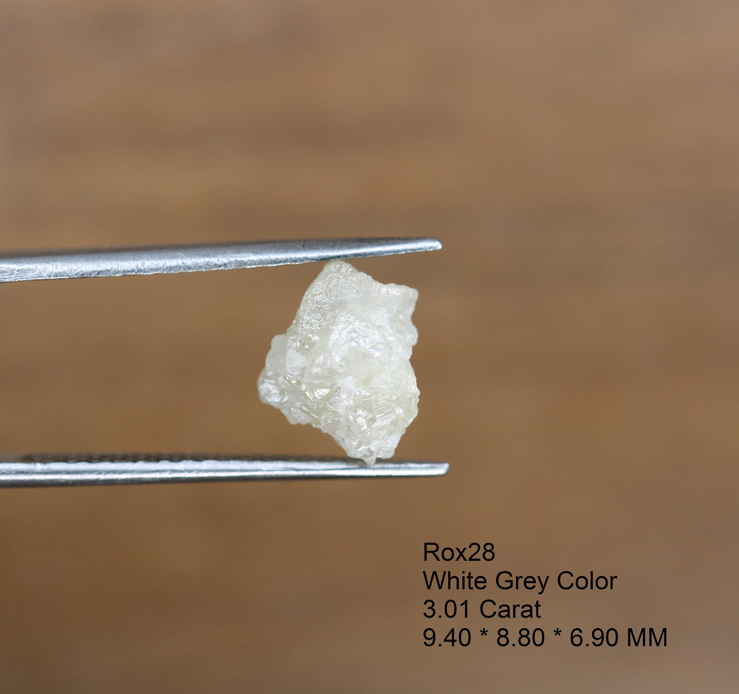 3.01 CT Natural Rough White Diamond Raw Uncut Diamond | Loose Diamond For Engagement Ring | Rough Diamond For Jewelry | Gift For Her | Sale