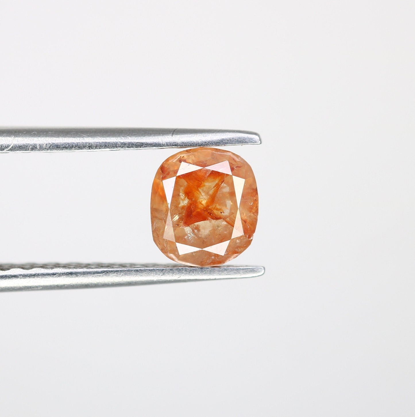 Rose Cut Peach Cushion Diamond - Women’s Ring, Perfect for Gold Jewelry & Elegant, Unique Designs
