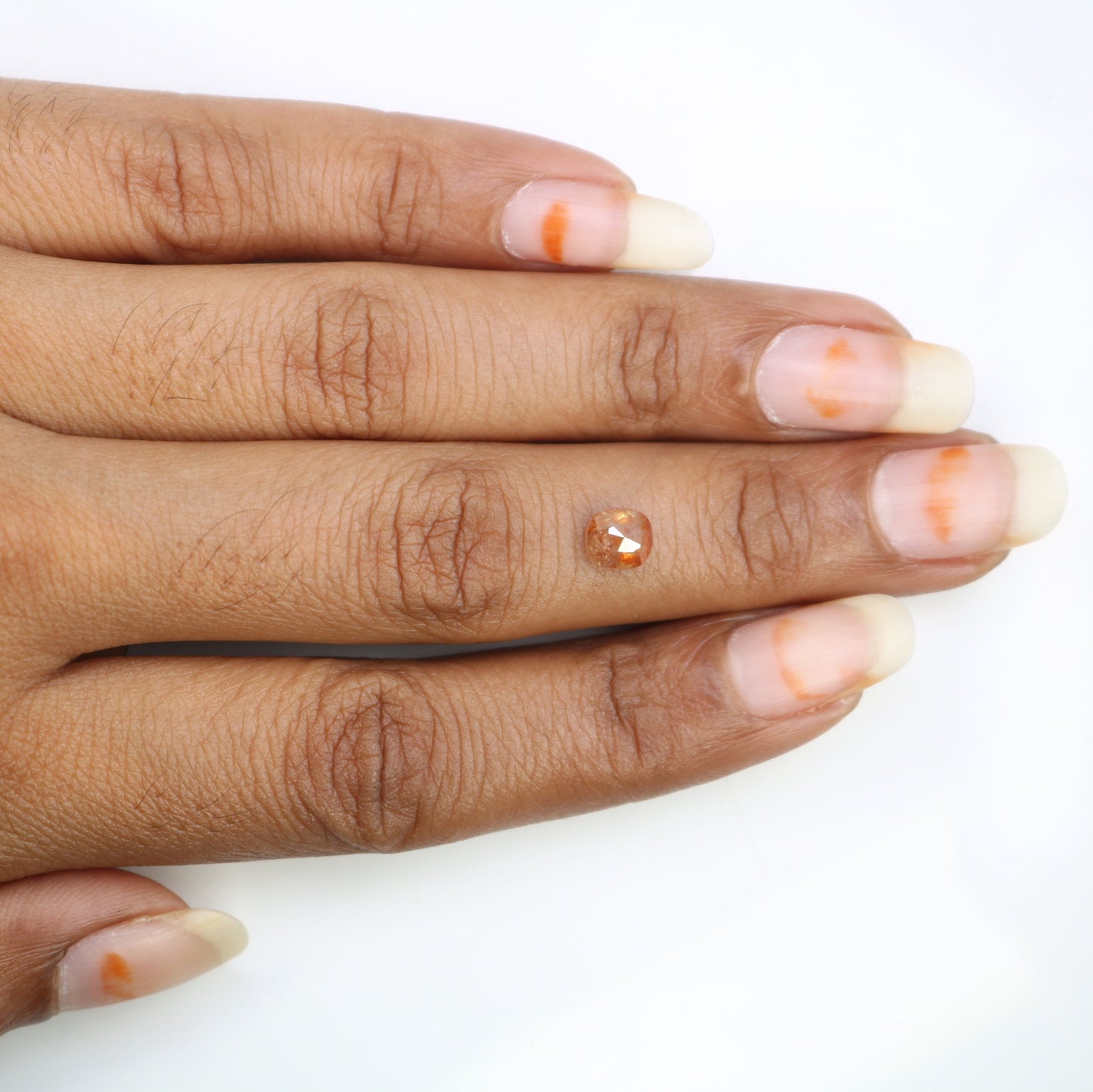 Rose Cut Peach Cushion Diamond - Women’s Ring, Perfect for Gold Jewelry & Elegant, Unique Designs