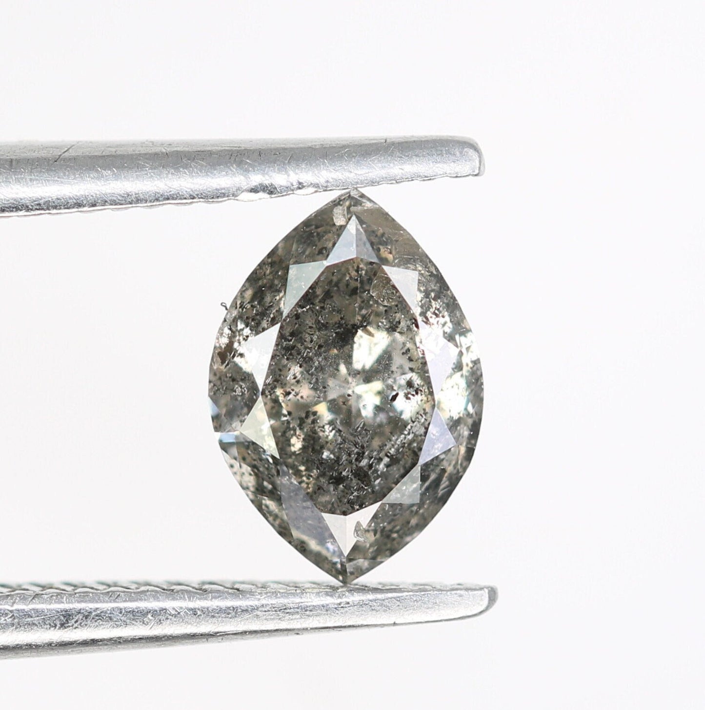 0.50 CT Marquise Shape Salt And Pepper Diamond | Natural Loose Diamonds For Weeding & Earring | For pendant | For Jewelry | For Bracelet