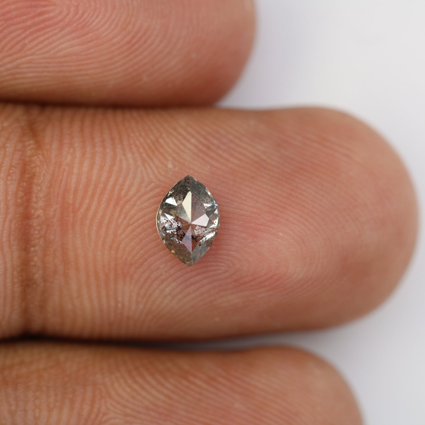 0.50 CT Marquise Shape Salt And Pepper Diamond | Natural Loose Diamonds For Weeding & Earring | For pendant | For Jewelry | For Bracelet