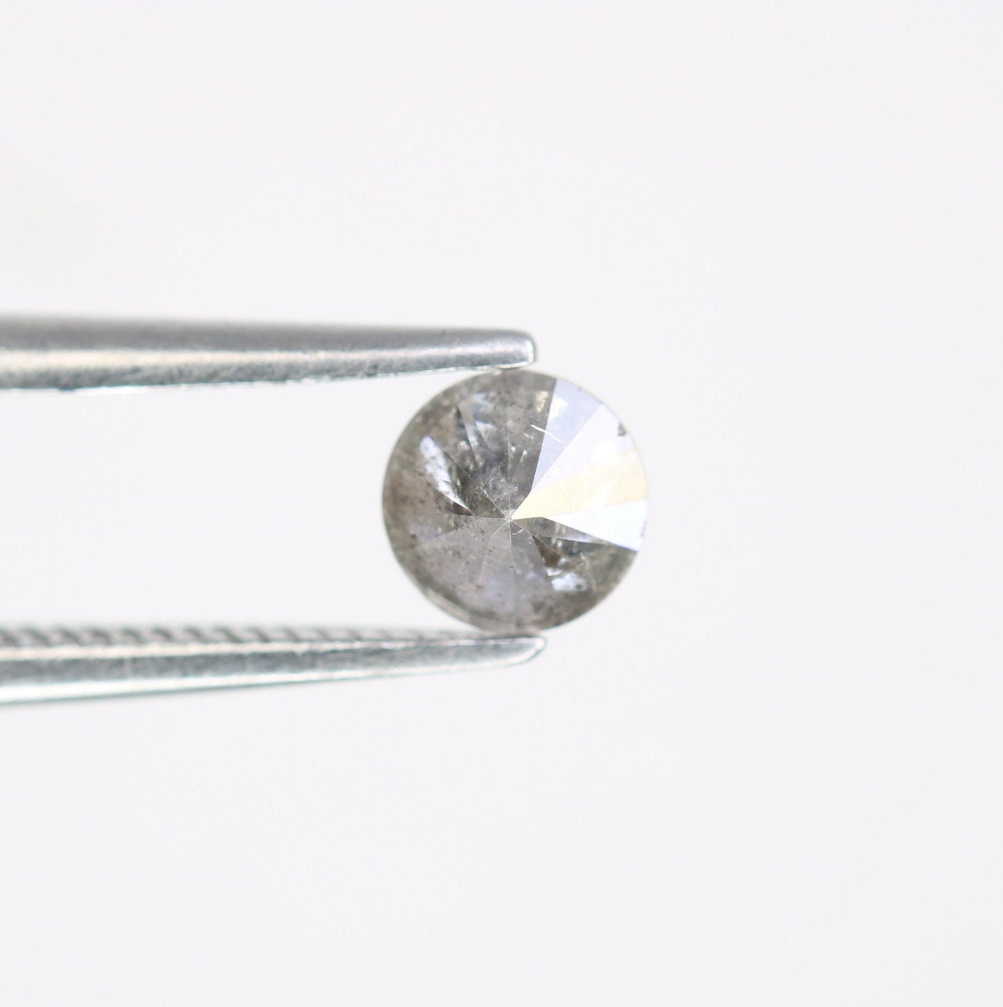 0.40 Carat Natural Salt and Pepper Loose Diamond for Solitaire Wedding Ring | Perfect Gift for Wife, Girlfriend, or Daughter