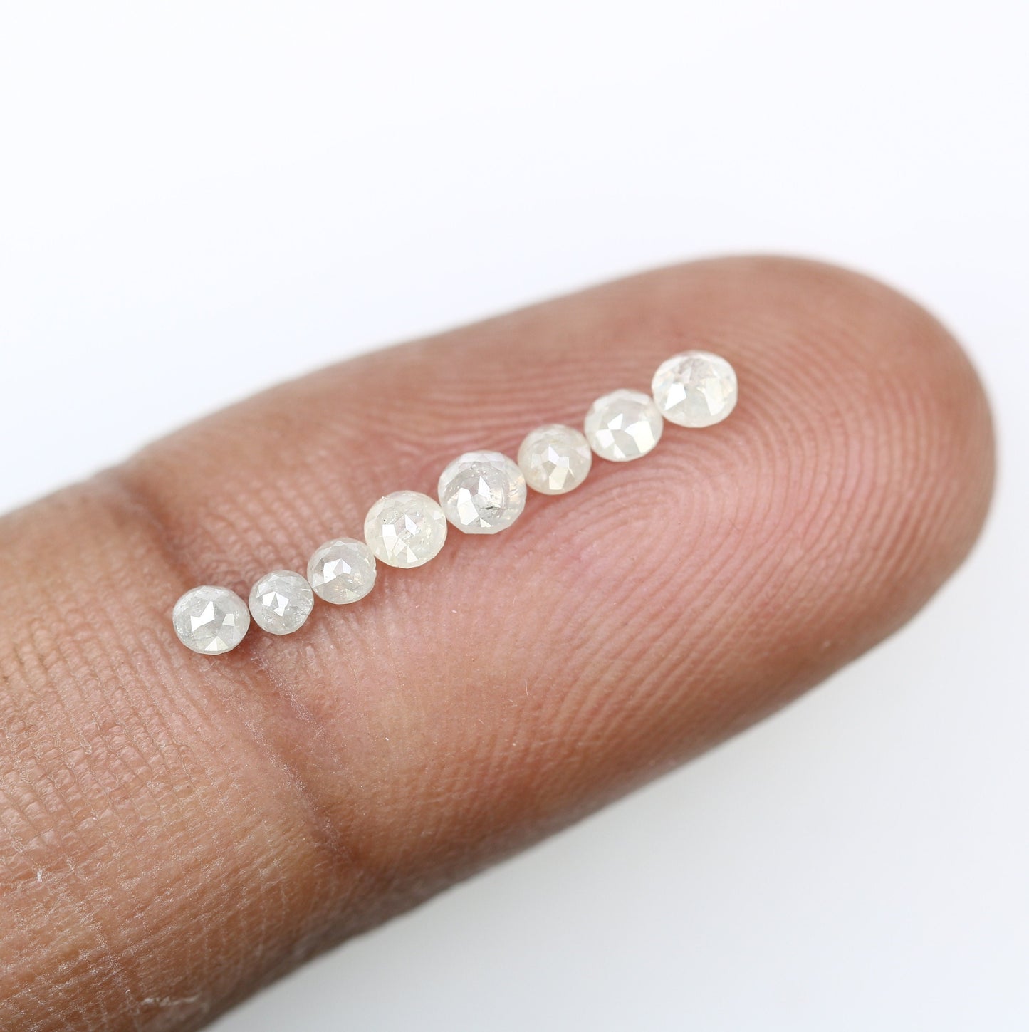 0.75 CT White Loose Rose Cut Diamonds For Eternity Wedding Band ll Gift For Mother ll Gift For Daughter ll Gift For Wife ll Gift For Fiancé