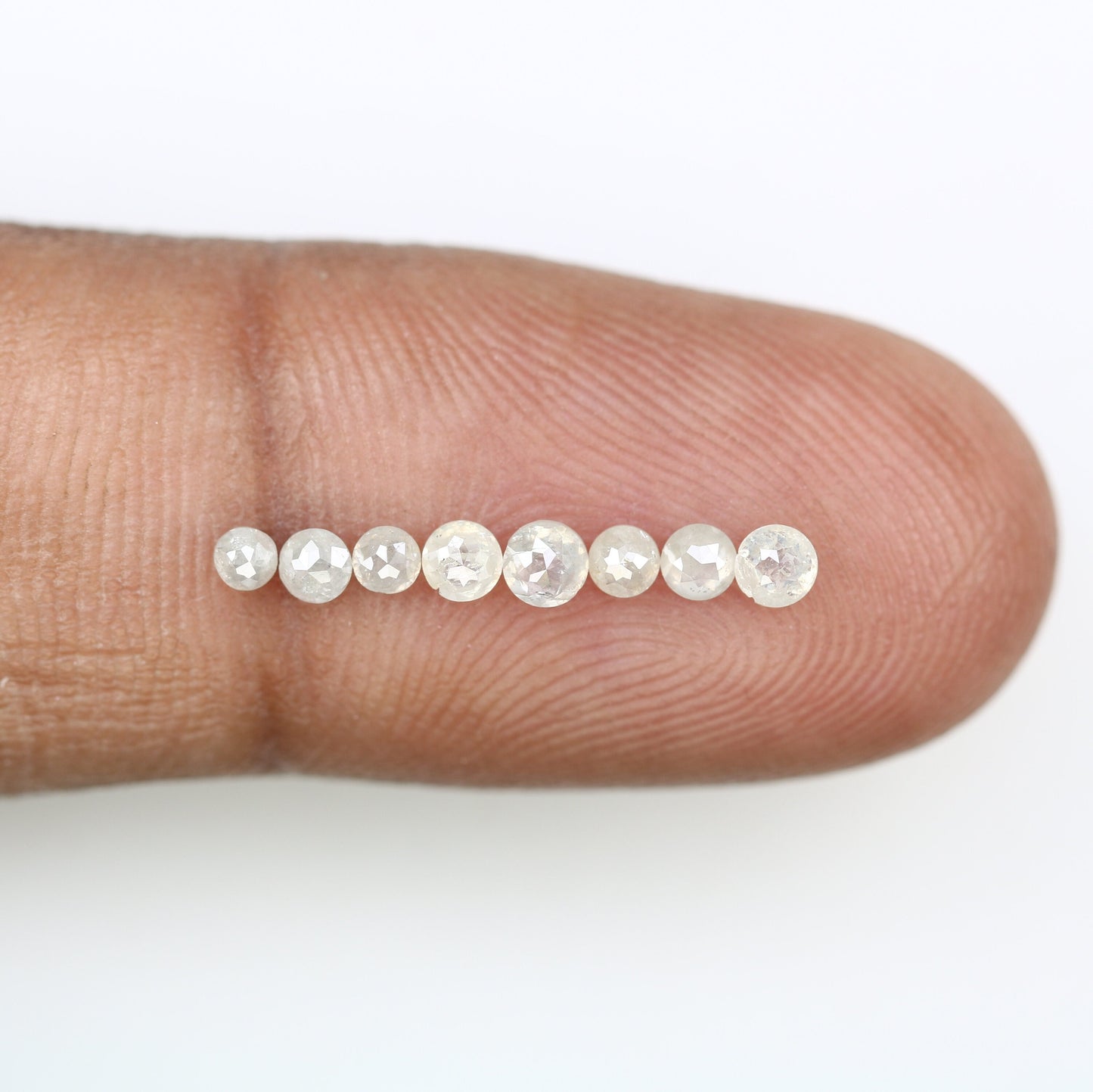 0.75 CT White Loose Rose Cut Diamonds For Eternity Wedding Band ll Gift For Mother ll Gift For Daughter ll Gift For Wife ll Gift For Fiancé