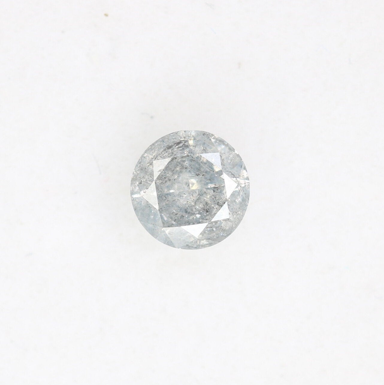 0.39 Carat Salt and Pepper Diamond for Engagement Rings | Perfect Gift for Girlfriend, Wife, Mother, or Her | Custom Gold Ring Jewelry